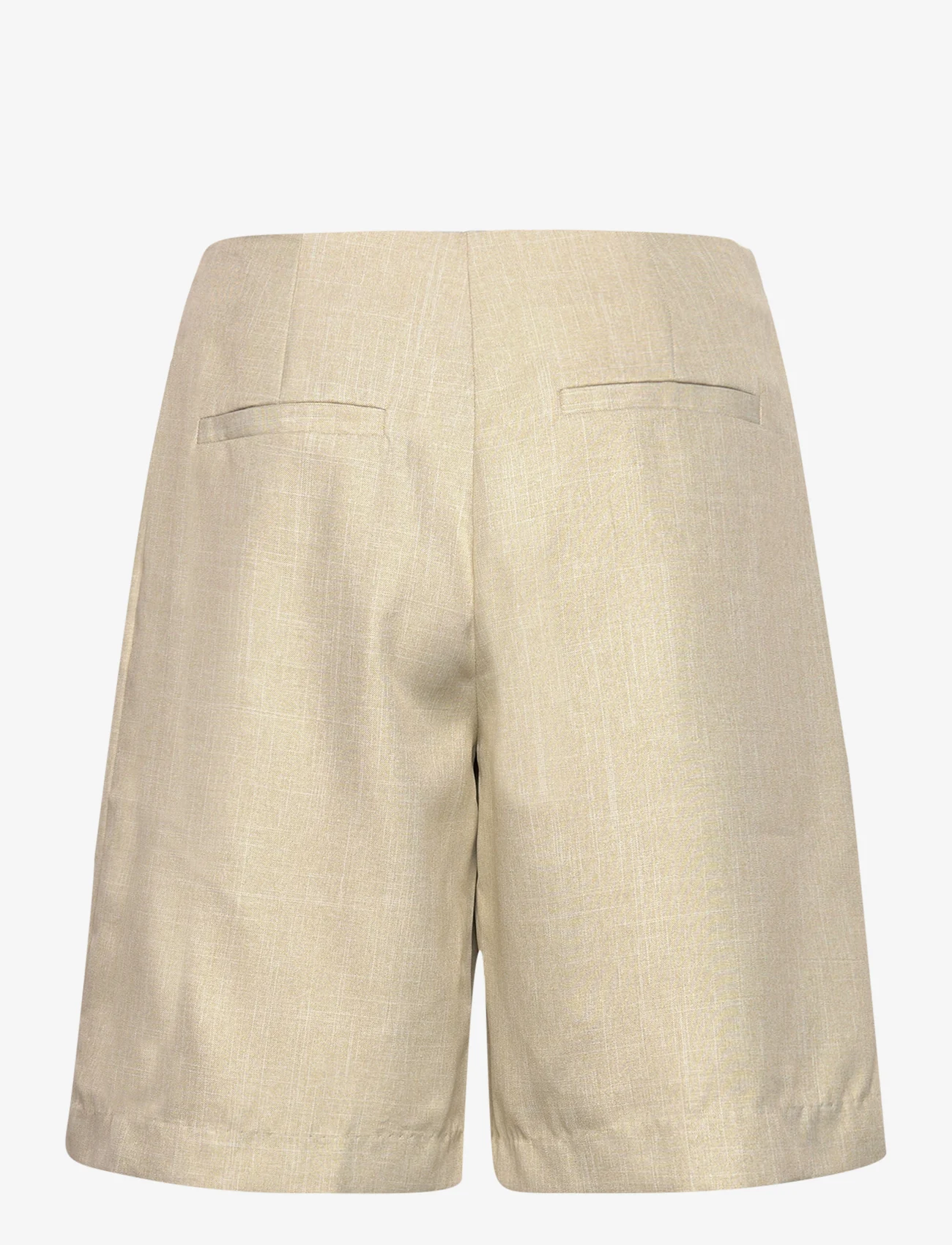 ICHI - IHVILNA SHO - casual shorts - pale khaki melange - 1