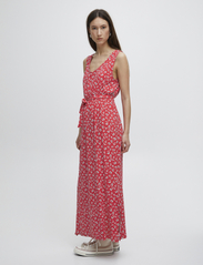ICHI - IHLISA DR20 - summer dresses - raspberry wine flower - 5