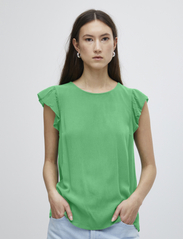 ICHI - IHMARRAKECH SO TO6 - short-sleeved blouses - greenbriar - 3