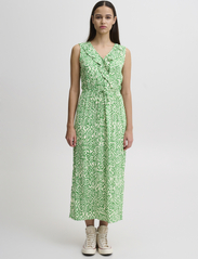 ICHI - IHMARRAKECH AOP DR10 - summer dresses - greenbriar ikat print - 2