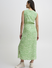 ICHI - IHMARRAKECH AOP DR10 - summer dresses - greenbriar ikat print - 4