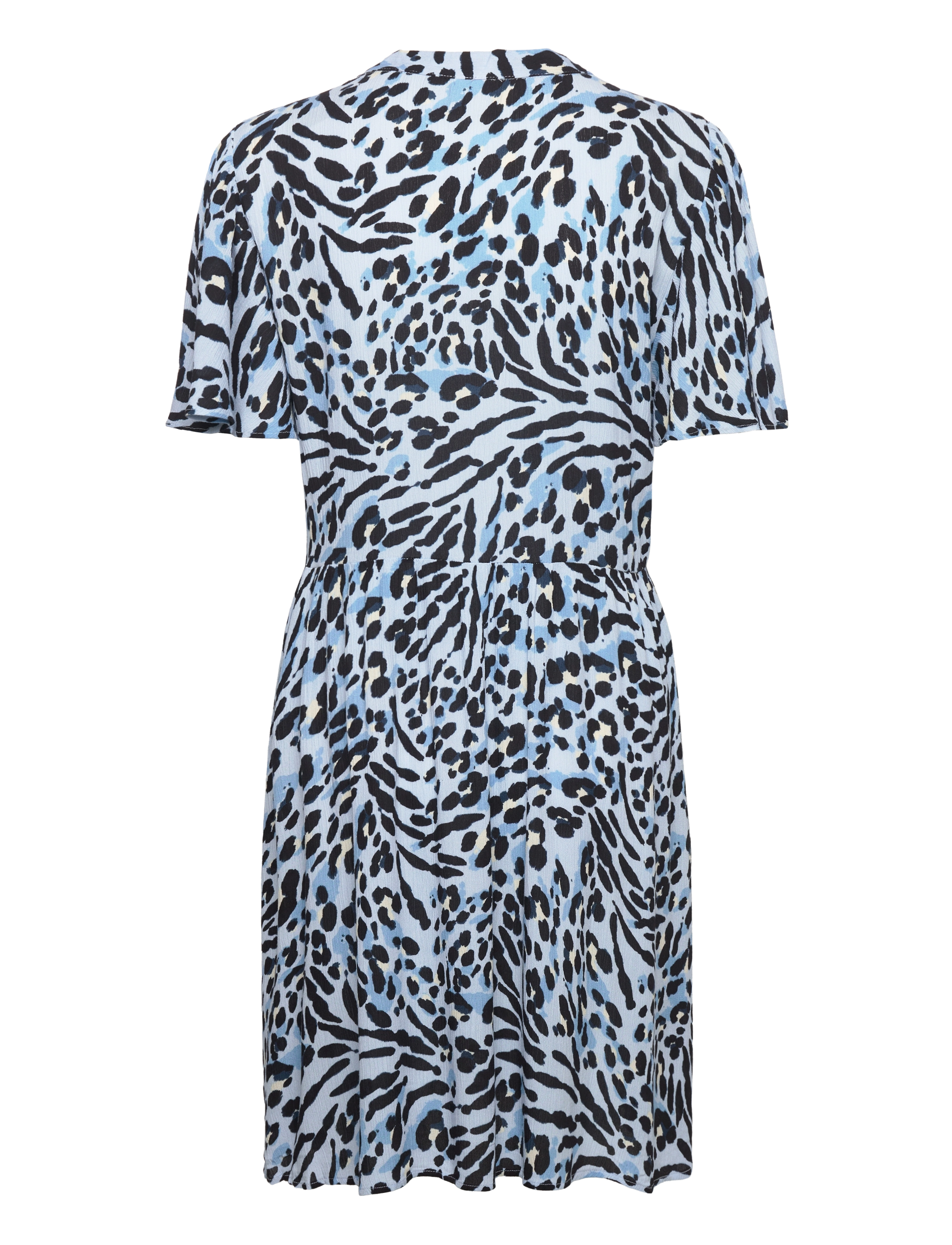 ICHI - IHMARRAKECH AOP DR11 - laveste priser - little boy blue leo print - 1