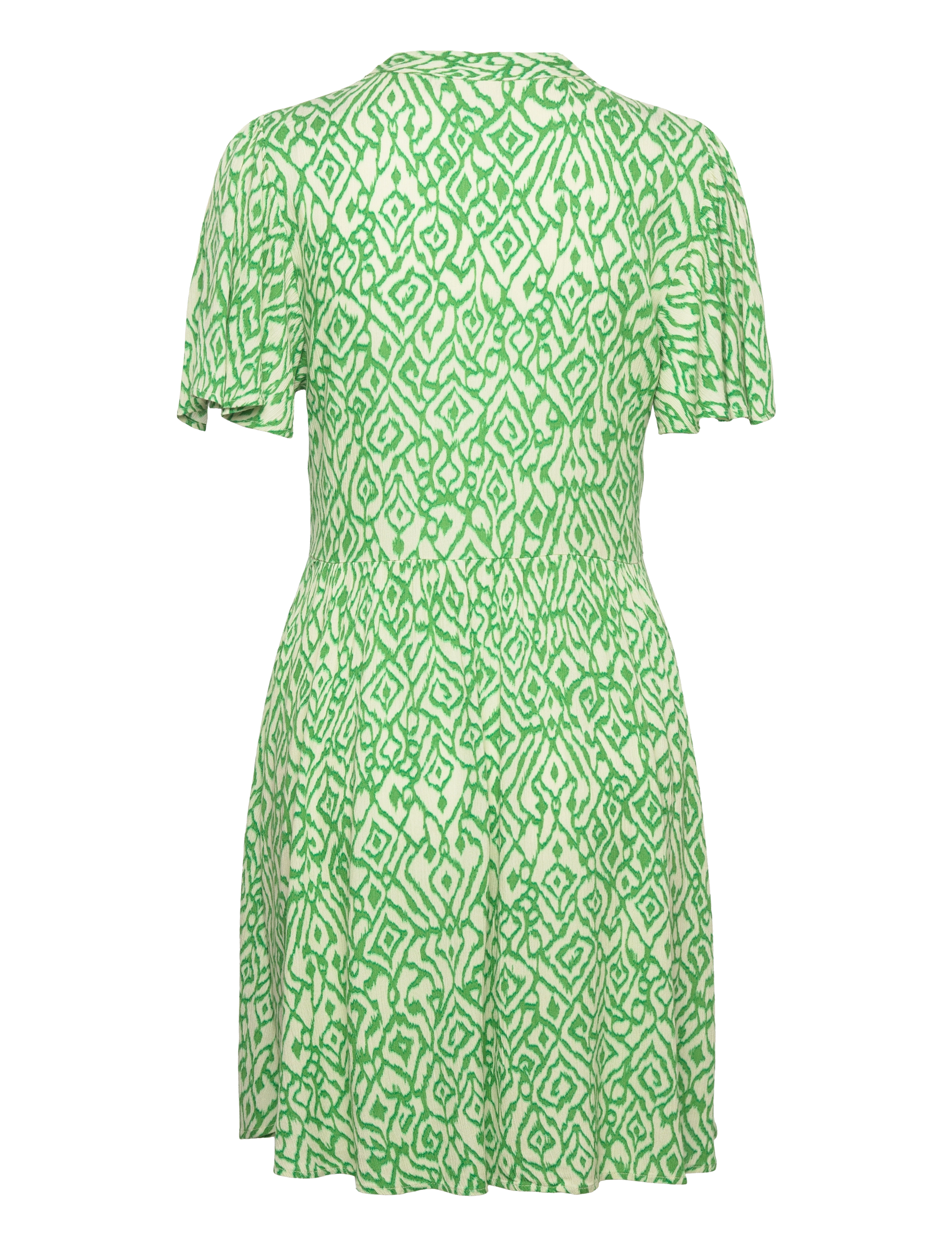 ICHI - IHMARRAKECH AOP DR11 - sommarklänningar - greenbriar ikat print - 2