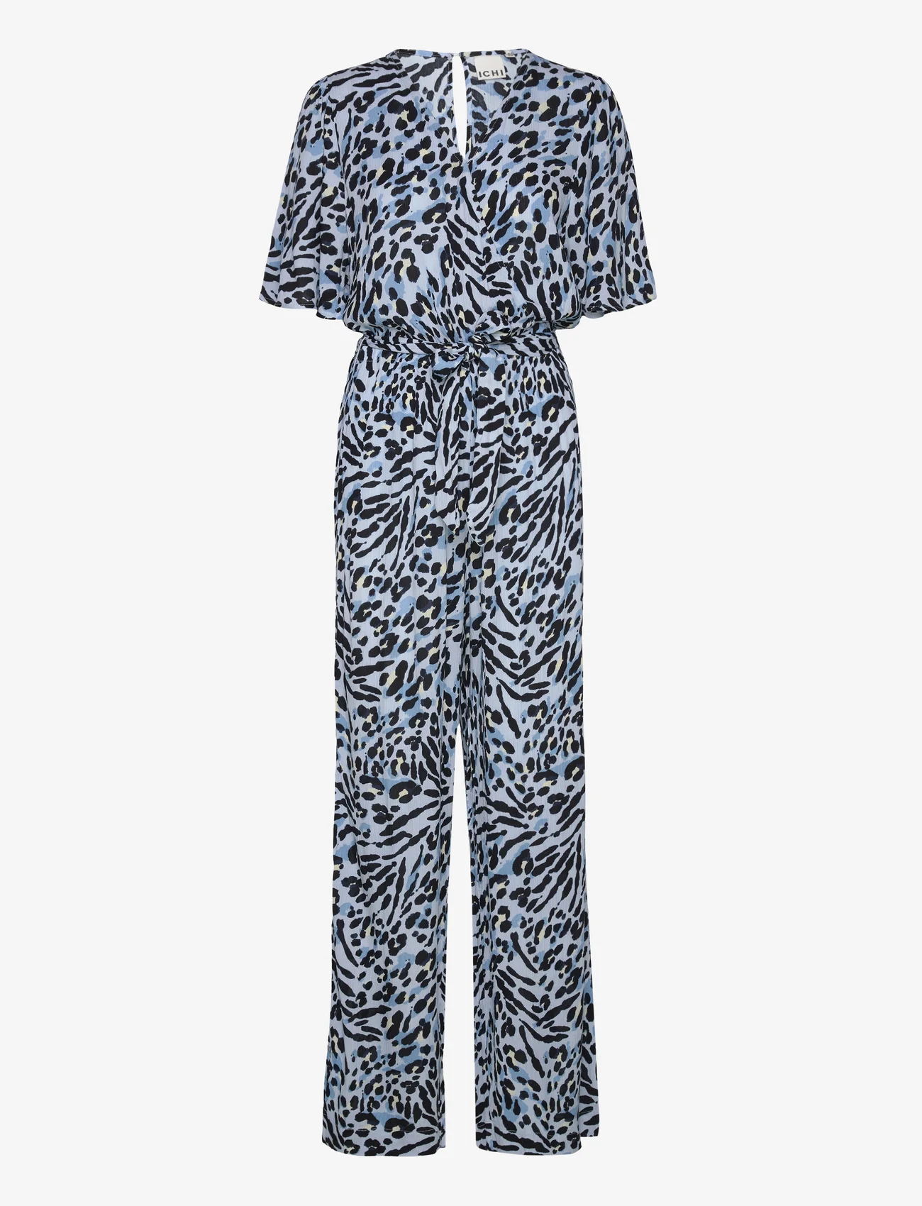 ICHI - IHMARRAKECH AOP JS FL3 - jumpsuits - little boy blue leo print - 0