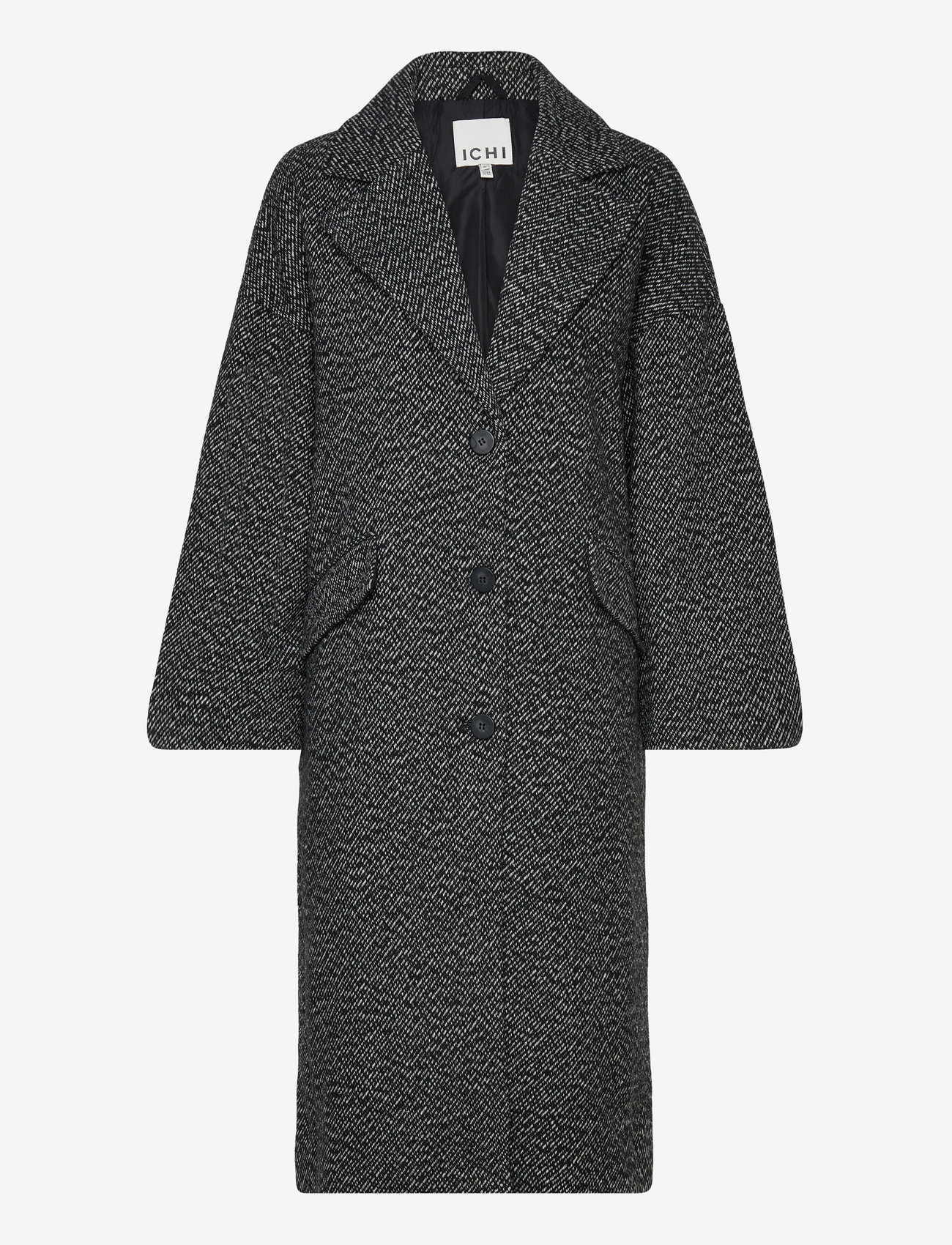 ICHI - IHEMMALU JA - wintermäntel - black - 0