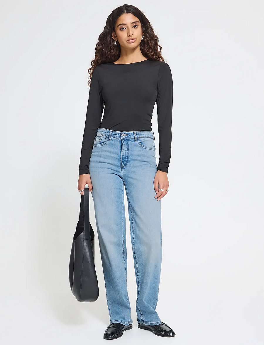 ICHI - IHTWIGGY STRAIGHT - gerade jeans - light blue - 0