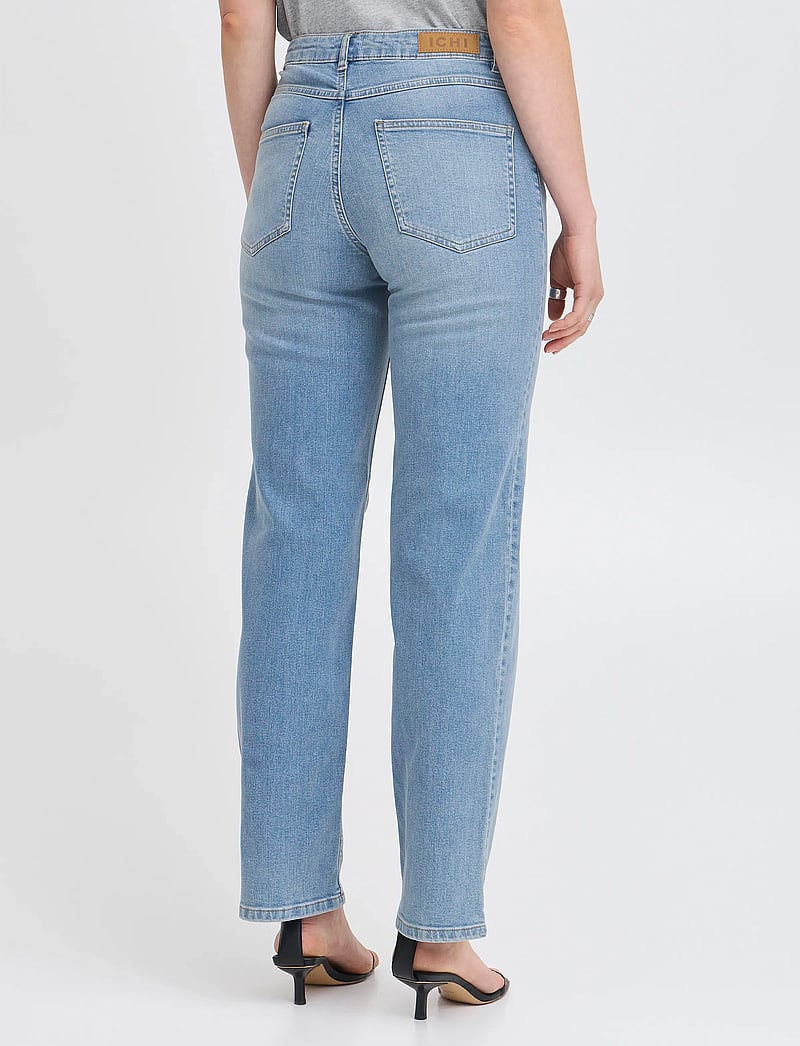 ICHI - IHTWIGGY STRAIGHT - straight jeans - light blue - 3