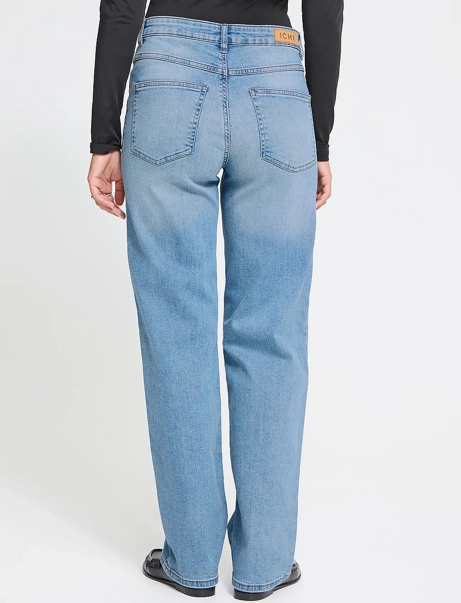 ICHI - IHTWIGGY STRAIGHT - gerade jeans - light blue - 5