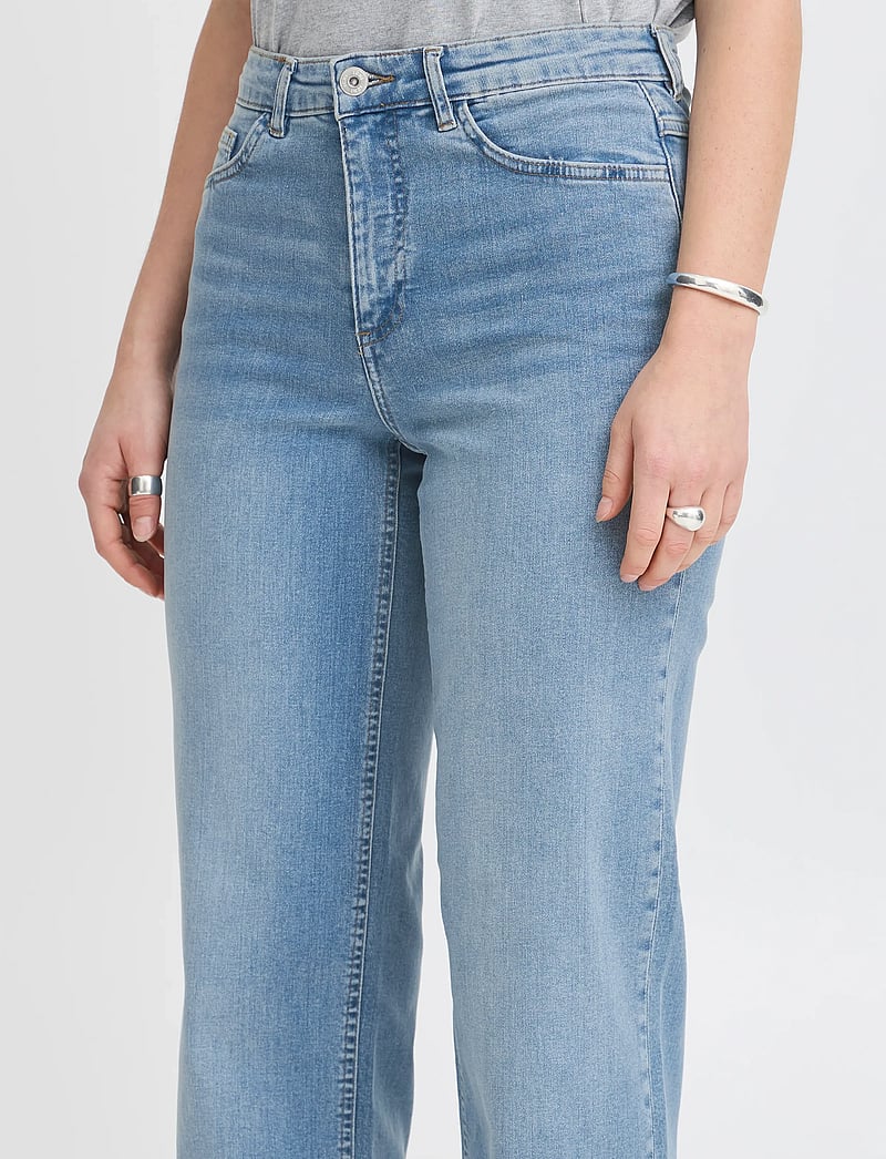 ICHI - IHTWIGGY STRAIGHT - straight jeans - light blue - 5