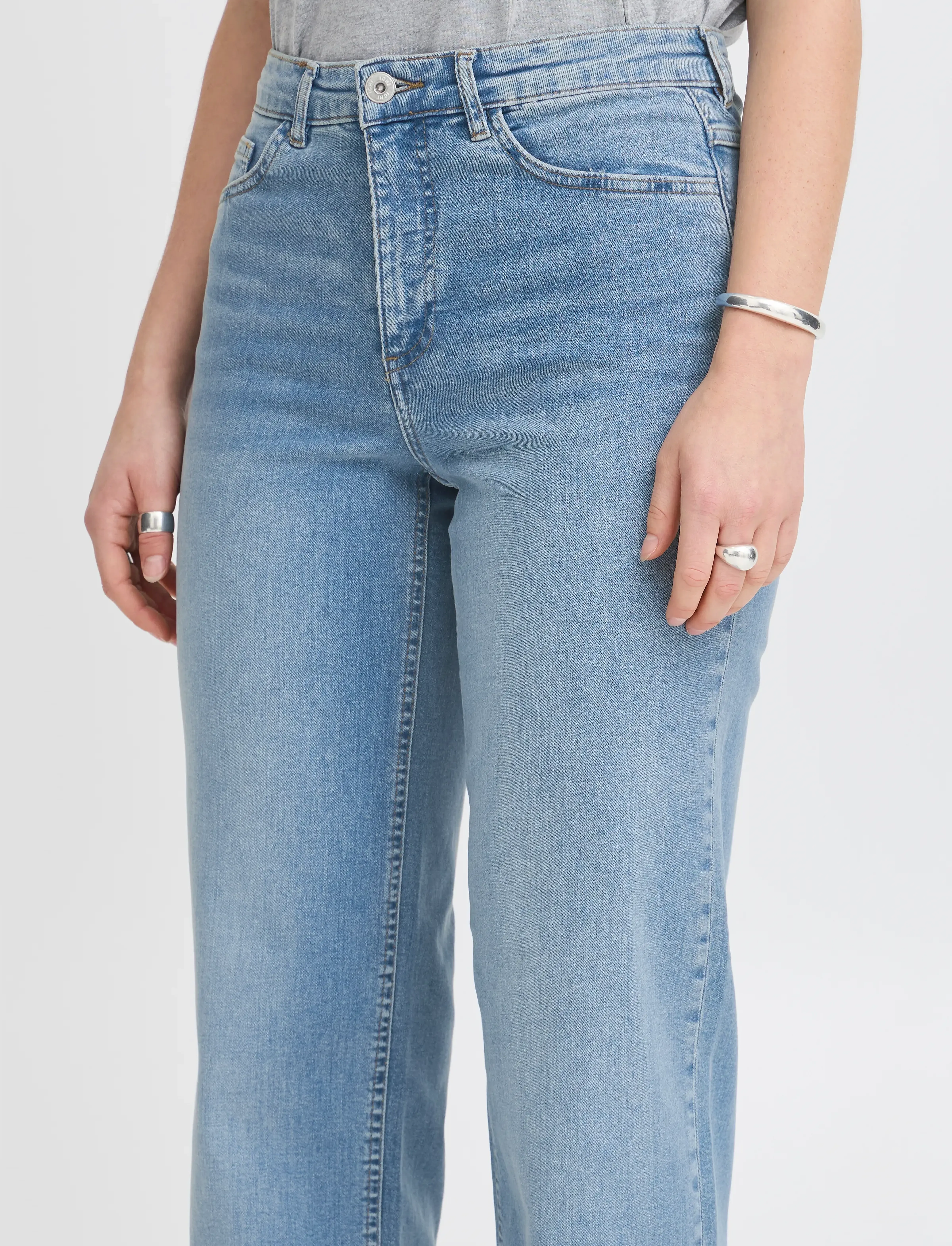 ICHI - IHTWIGGY STRAIGHT - raka jeans - light blue - 5
