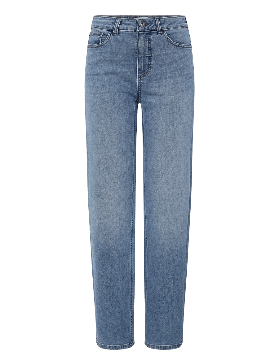 ICHI - IHTWIGGY STRAIGHT - gerade jeans - light blue - 3