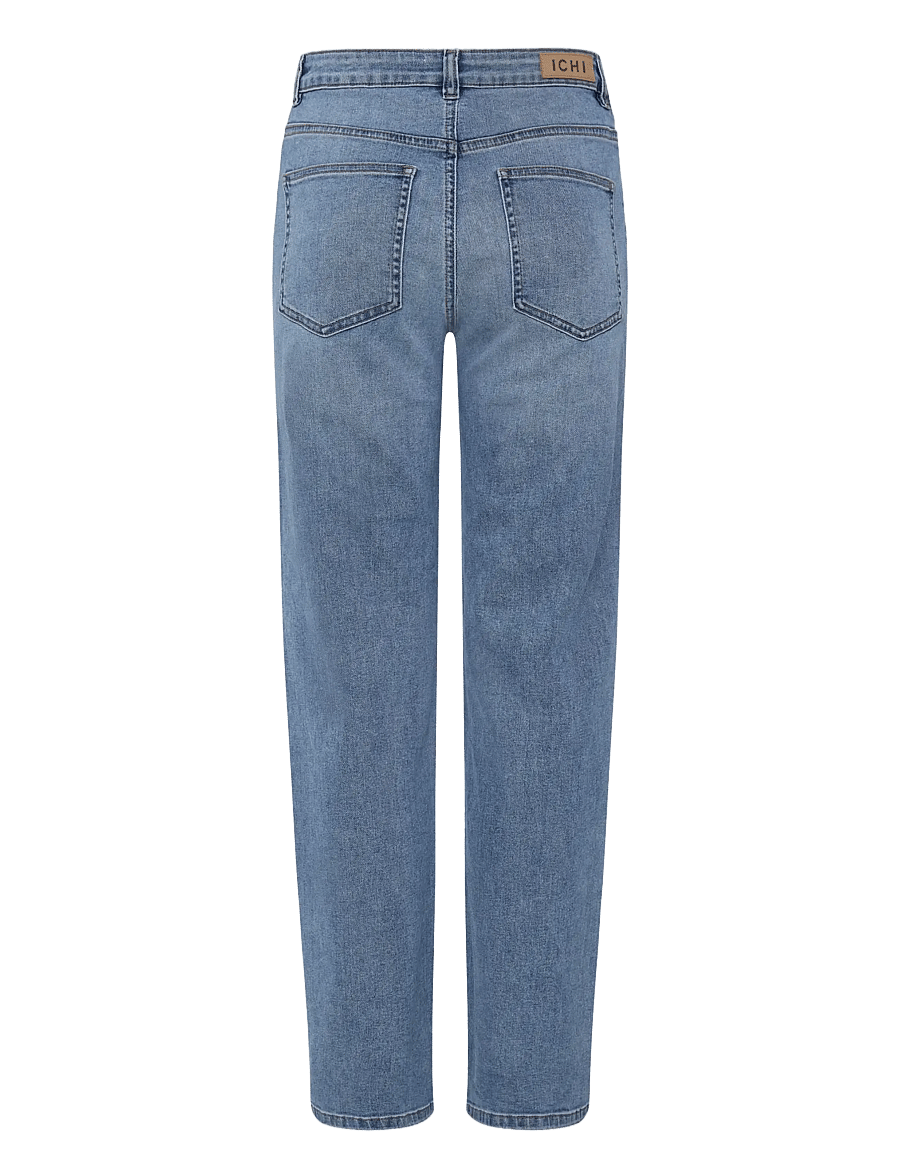 ICHI - IHTWIGGY STRAIGHT - gerade jeans - light blue - 4