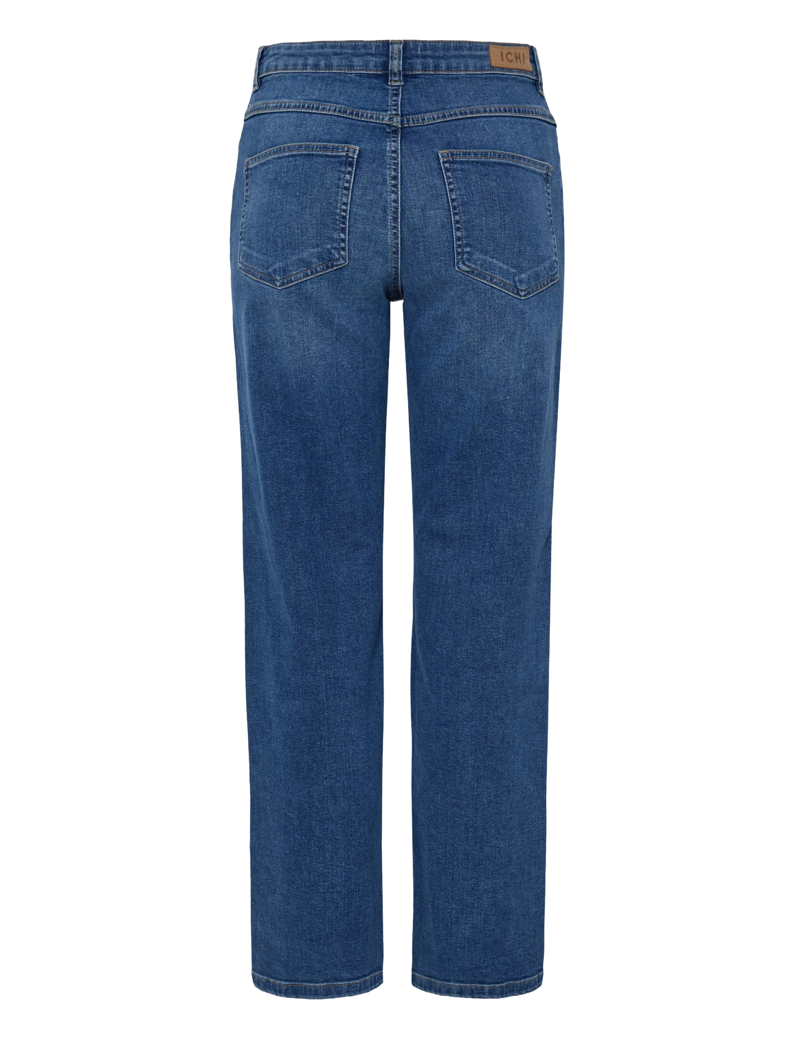ICHI - IHTWIGGY STRAIGHT - straight jeans - medium blue - 2