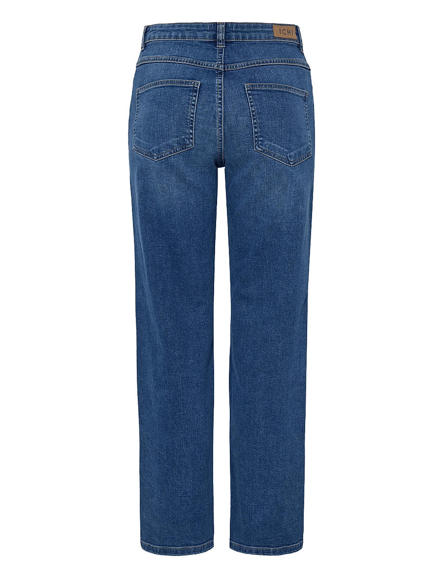 ICHI - IHTWIGGY STRAIGHT - gerade jeans - medium blue - 2