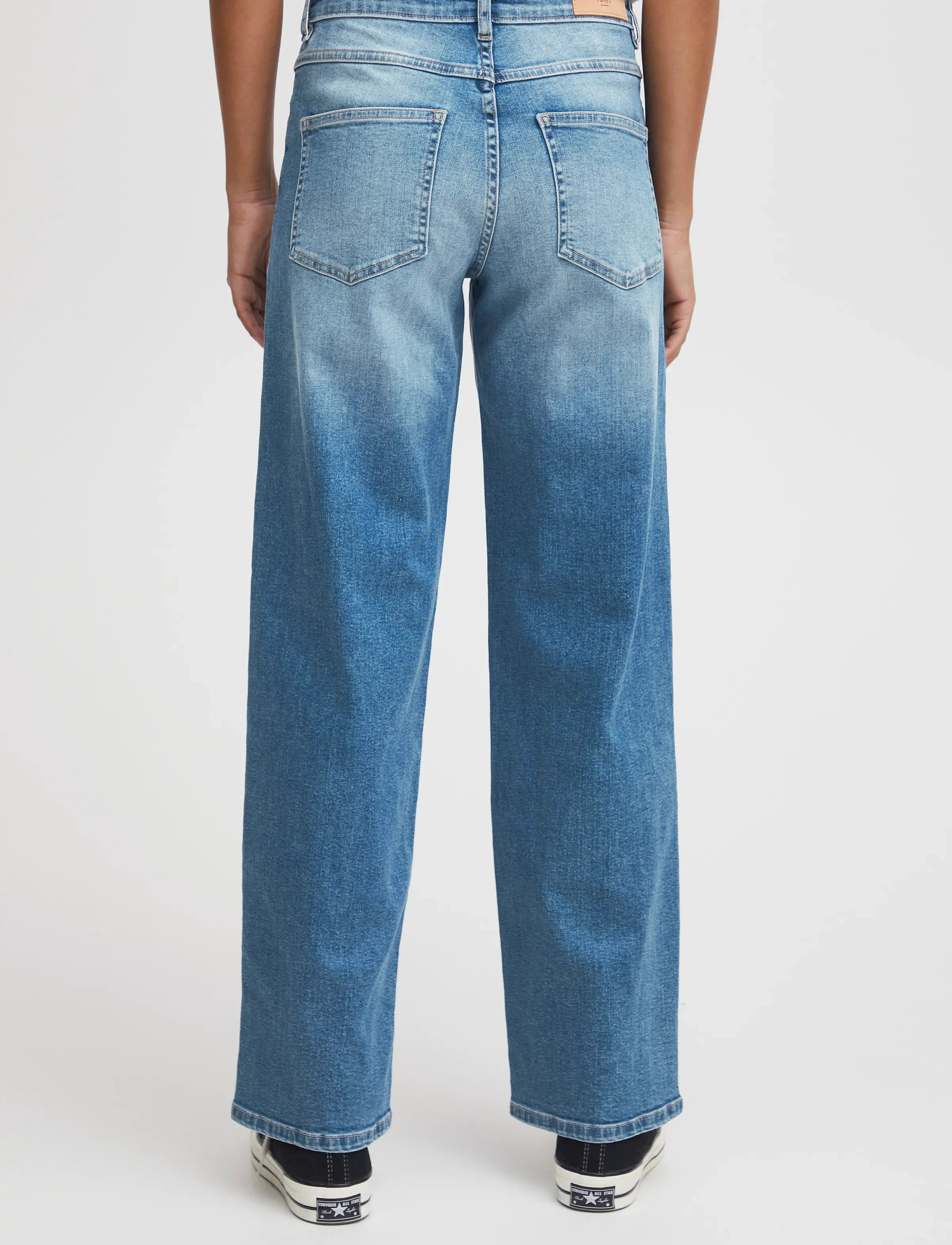 ICHI IHTWIGGY STRAIGHT Jeans Loose fit dam – bild 10