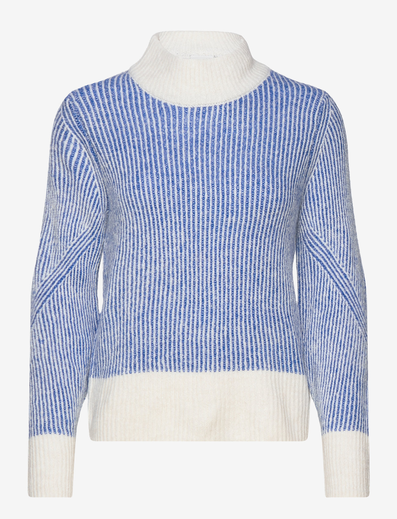 ICHI - IHKAMARA LS STRIPE4 - efterårstøj - strong blue - 0