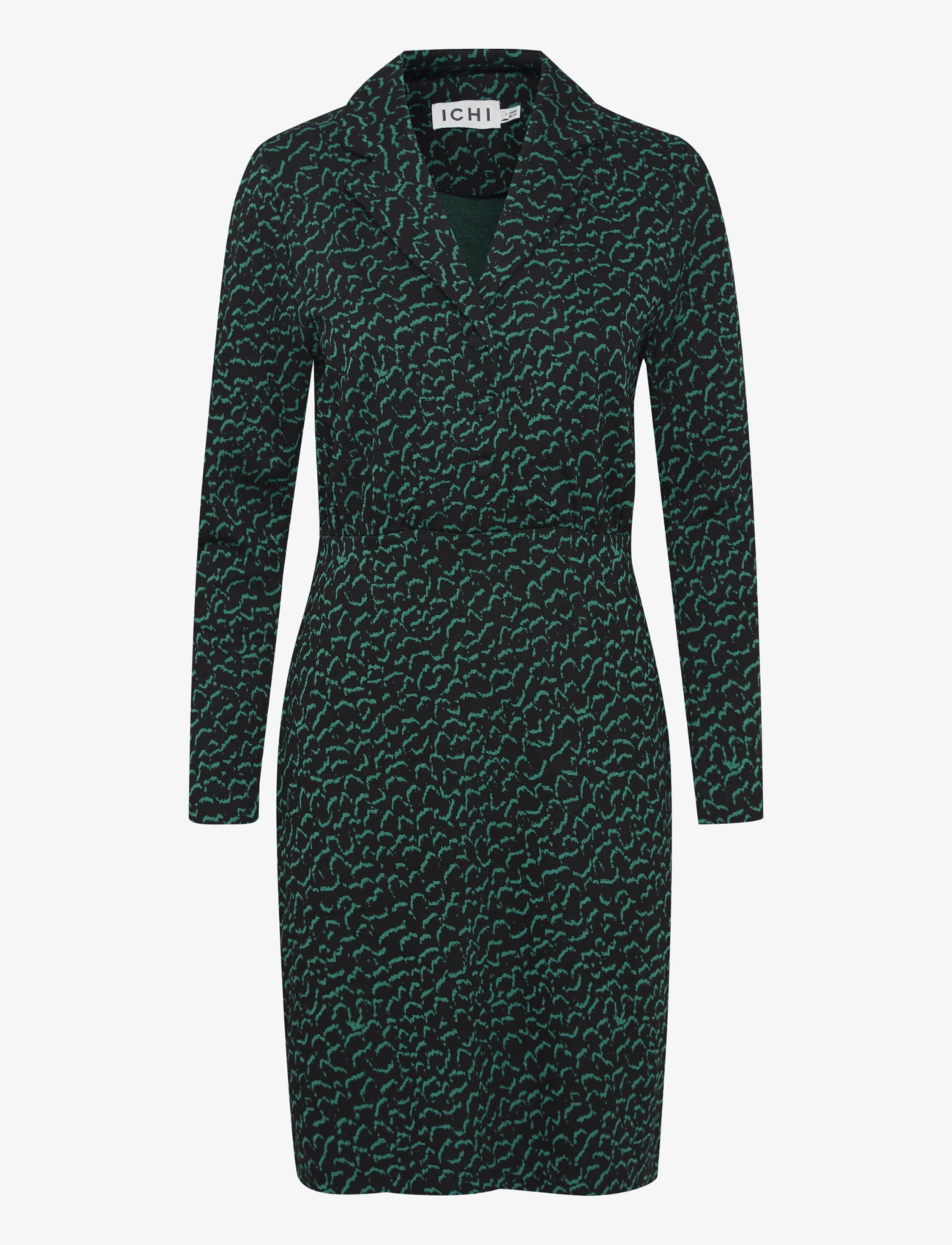 DITSY OUTLINE GREEN AOP