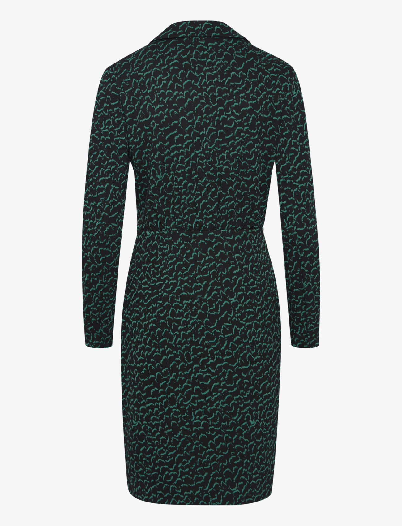 ICHI - IHKATE JACQUARD DR4 - minikleidid - ditsy outline green aop - 2