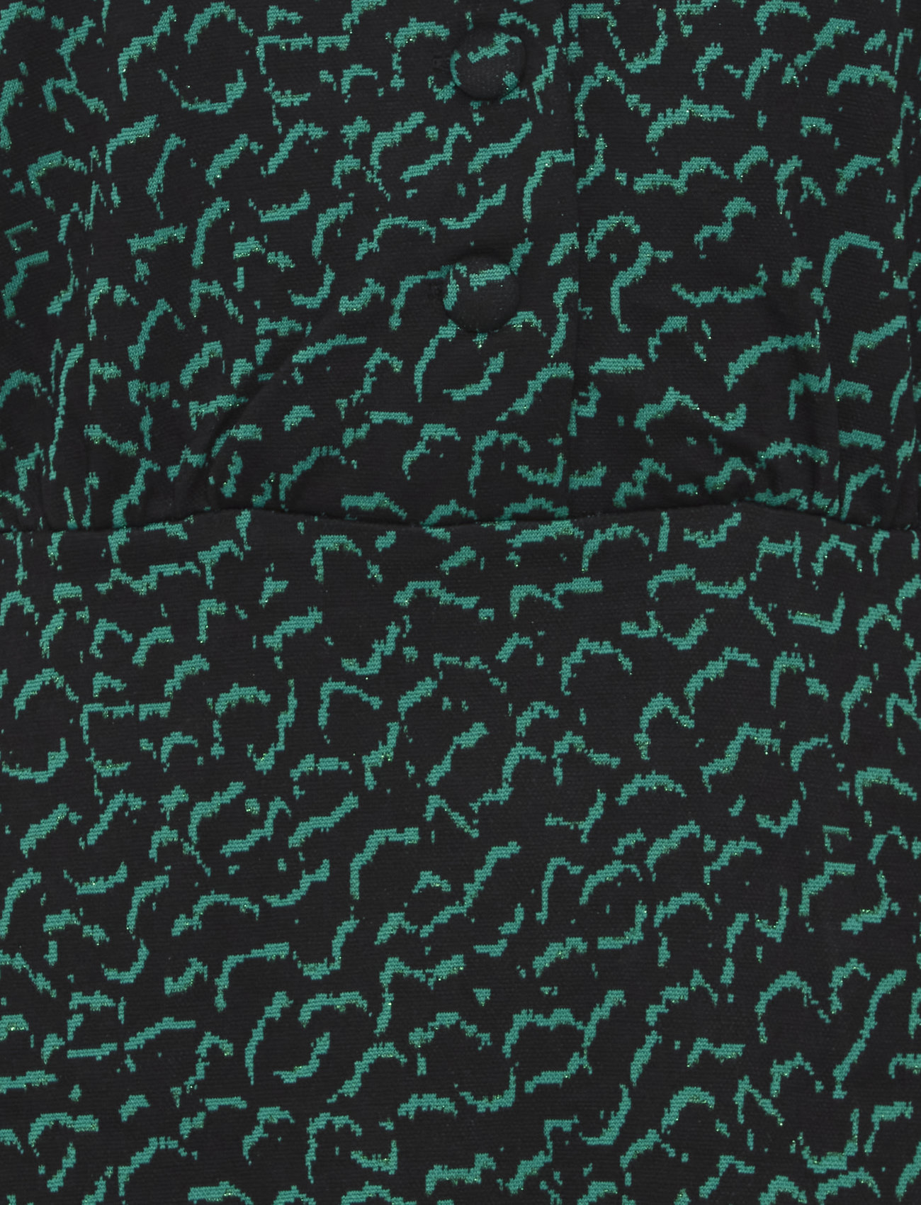 ICHI - IHKATE JACQUARD DR4 - korte kjoler - ditsy outline green aop - 4