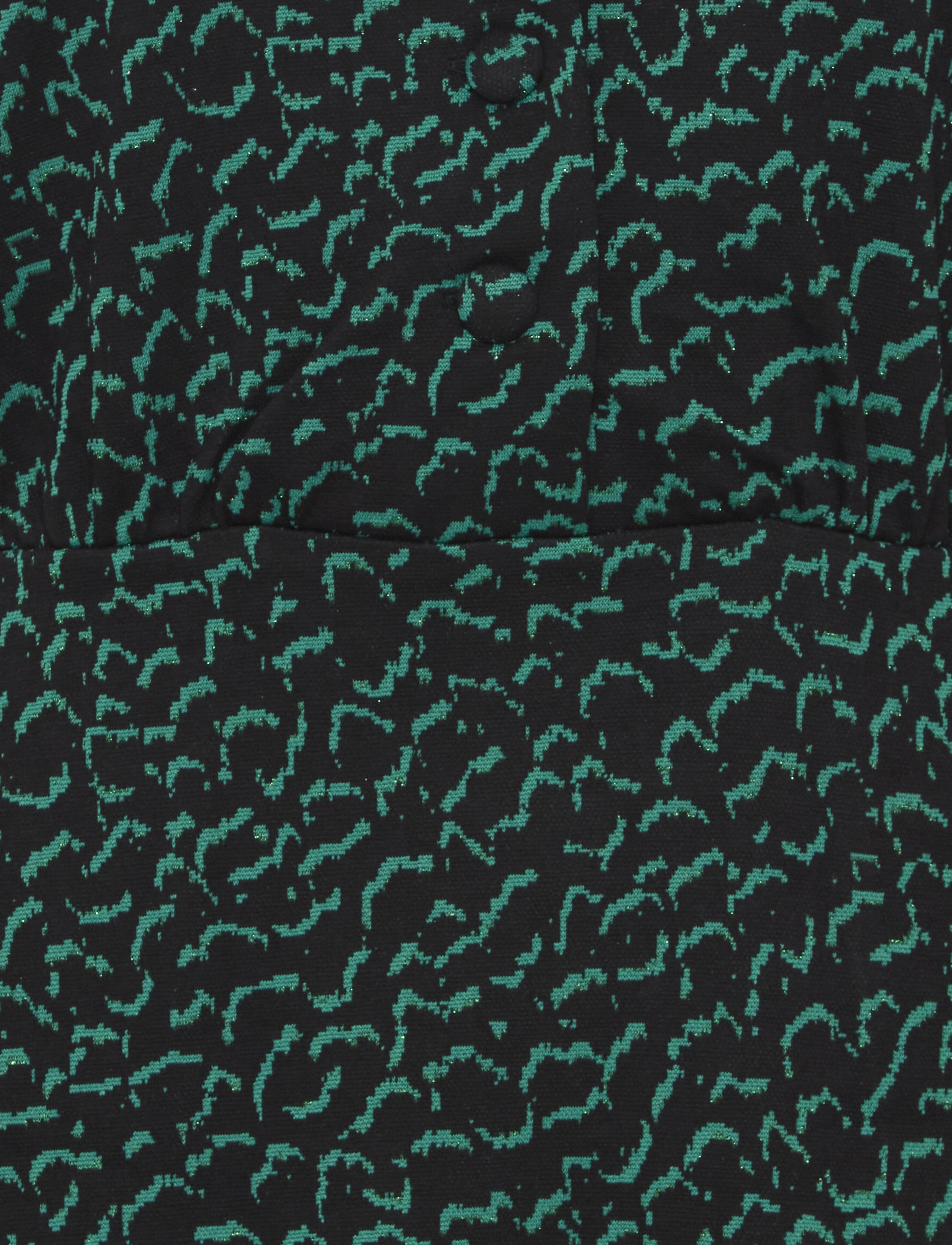 ICHI - IHKATE JACQUARD DR4 - minikleidid - ditsy outline green aop - 4