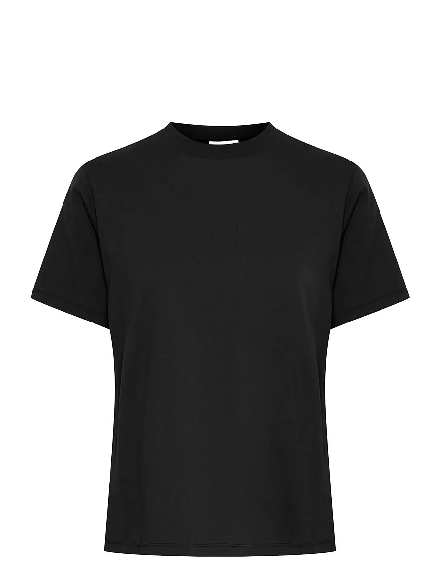 ICHI - IHPALMER LOOSE SS - t-shirts - black - 1