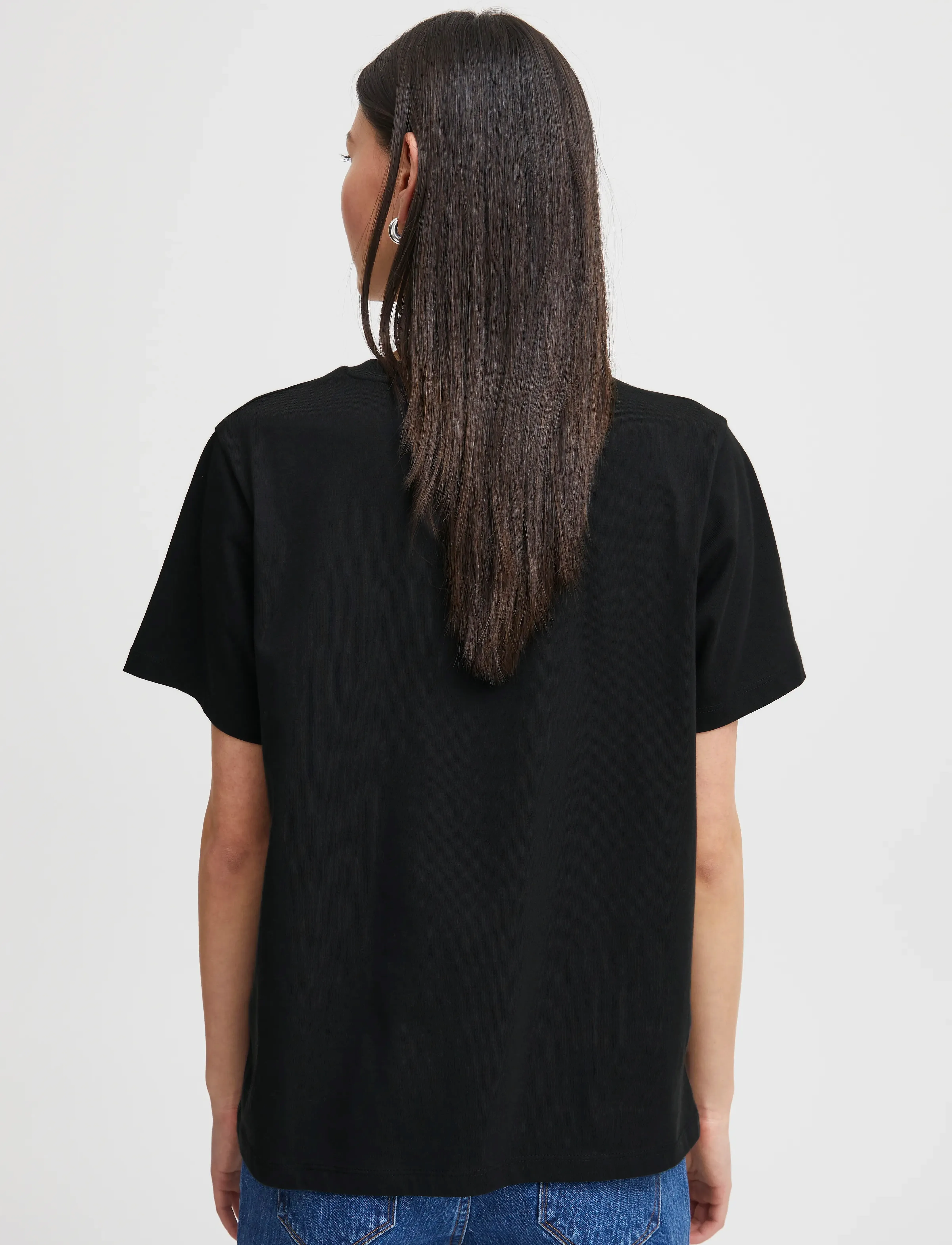 ICHI - IHPALMER LOOSE SS - t-shirts - black - 3
