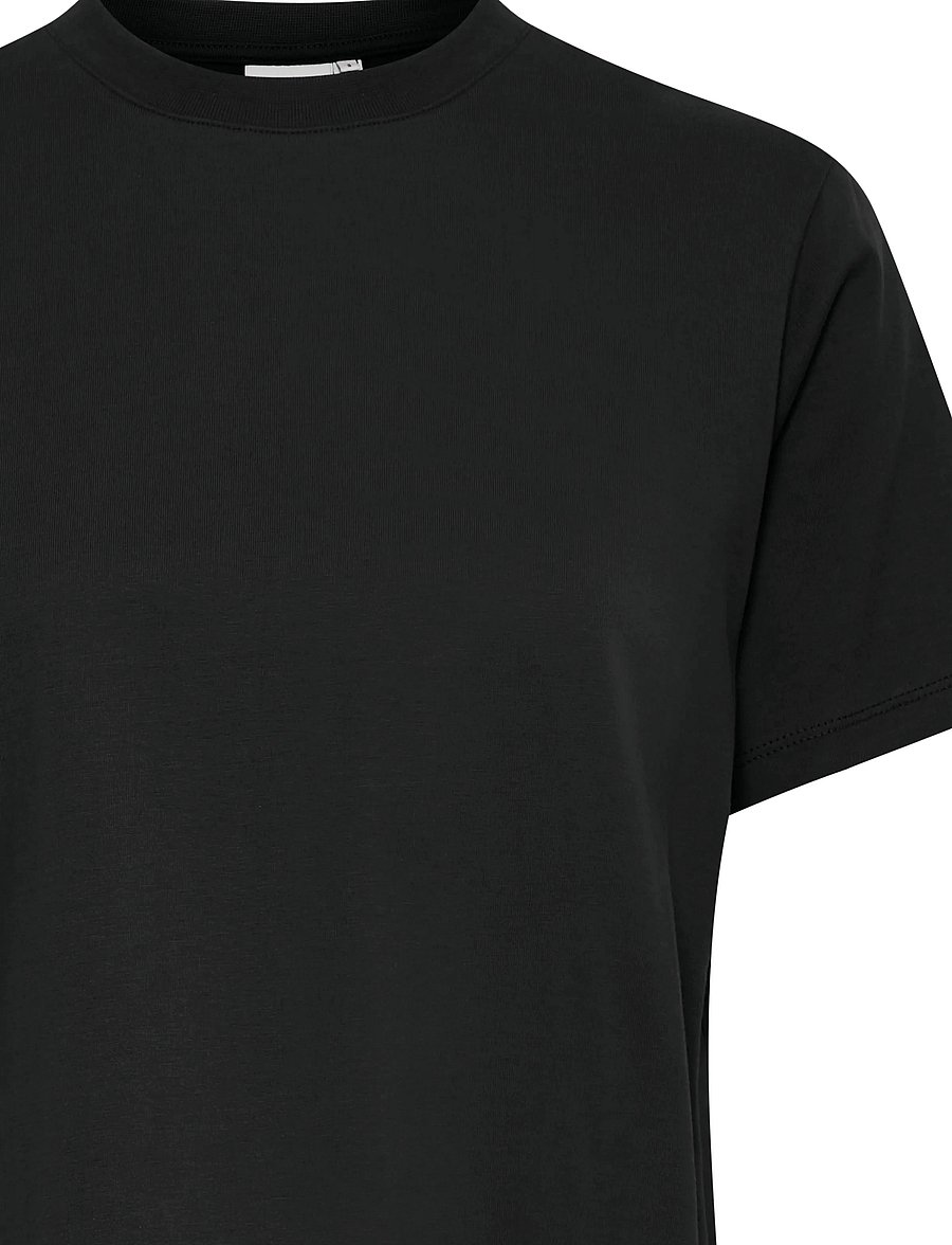 ICHI - IHPALMER LOOSE SS - t-shirts - black - 5