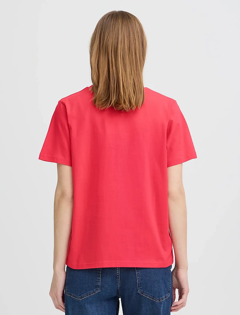 ICHI - IHPALMER LOOSE SS - t-shirts - teaberry - 4