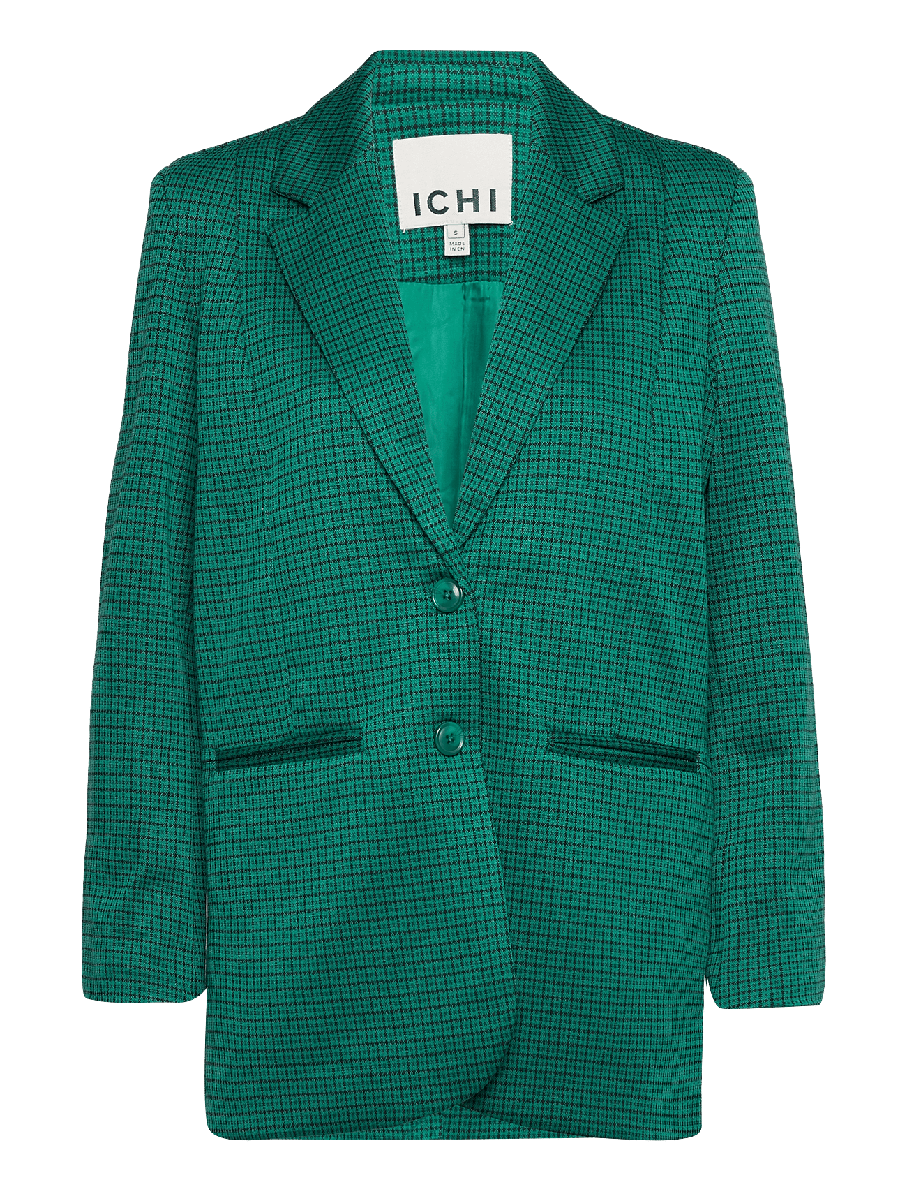 ICHI IHKATE SUS oversized BL damesblazer, lange blazer met knopen, stretch en reverskraag, Chateau Rose (172120), XS ICHI IHKATE SUS oversized BL damesblazer, lange blazer met knopen, stretch en reverskraag, Chateau Rose (172120), XS