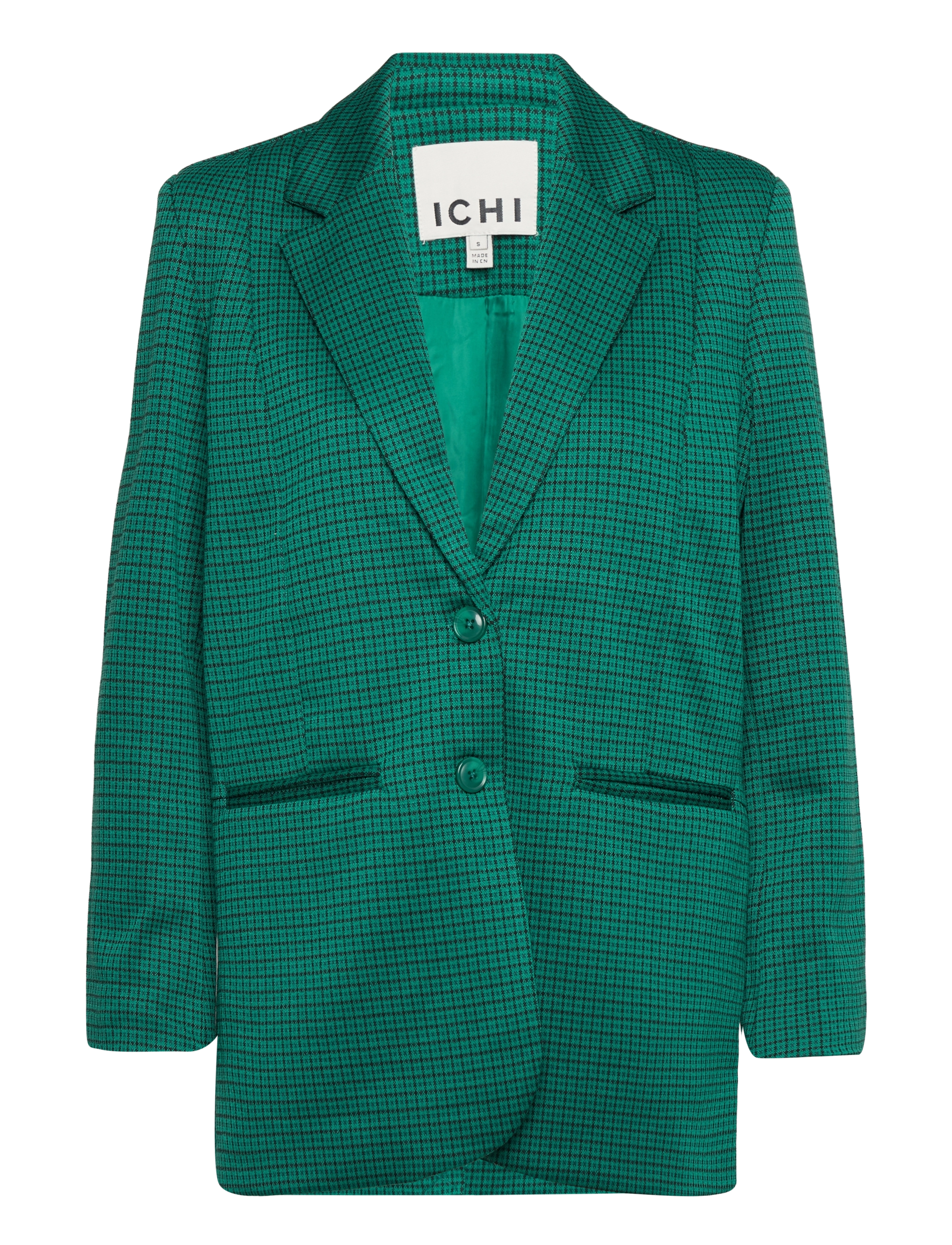 ICHI IHKATE CAMELEON OVERSIZE BL - Blazer - CADMIUM GREEN / green