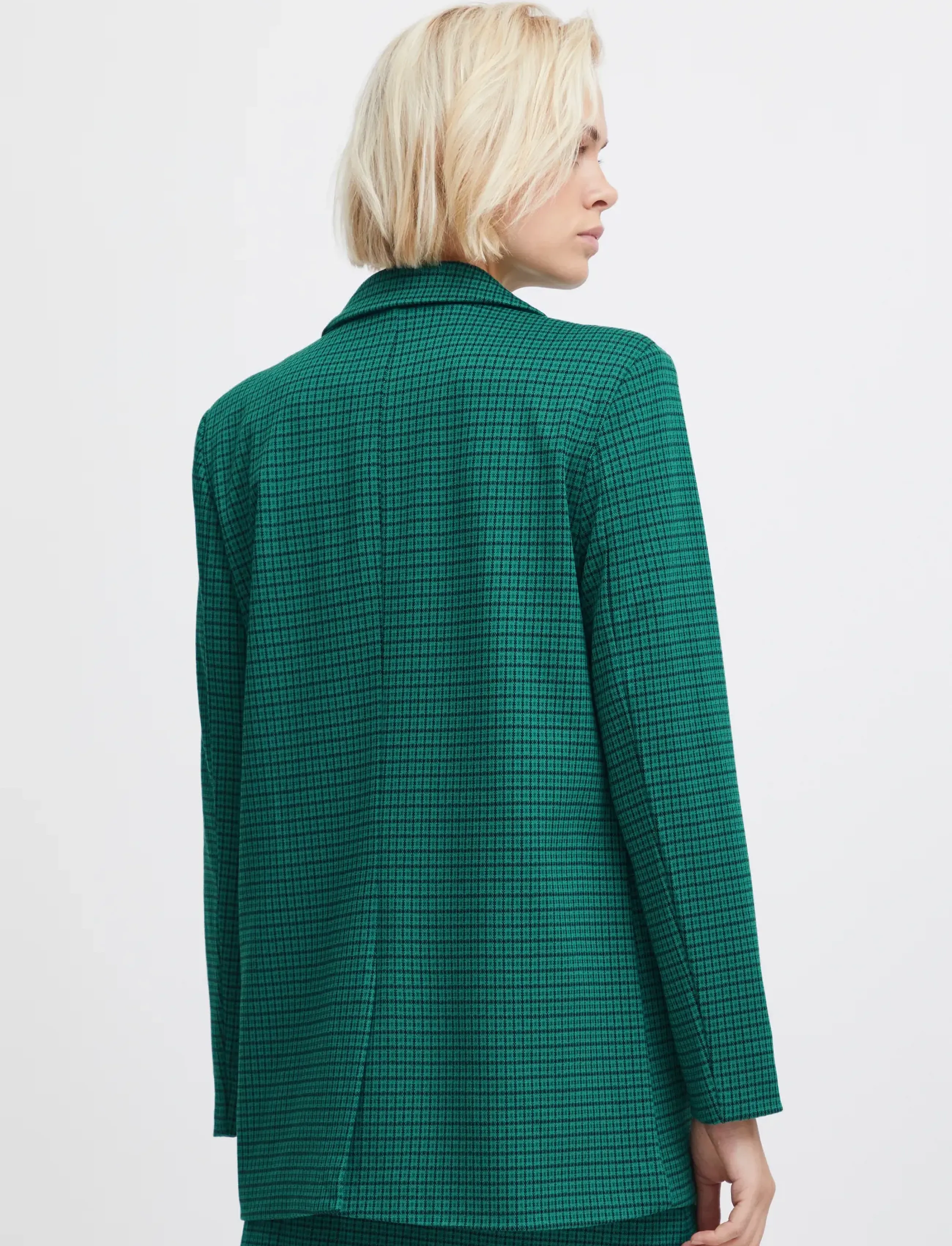 ICHI - IHKATE CAMELEON OVERSIZE BL - festtøj til outletpriser - cadmium green - 3