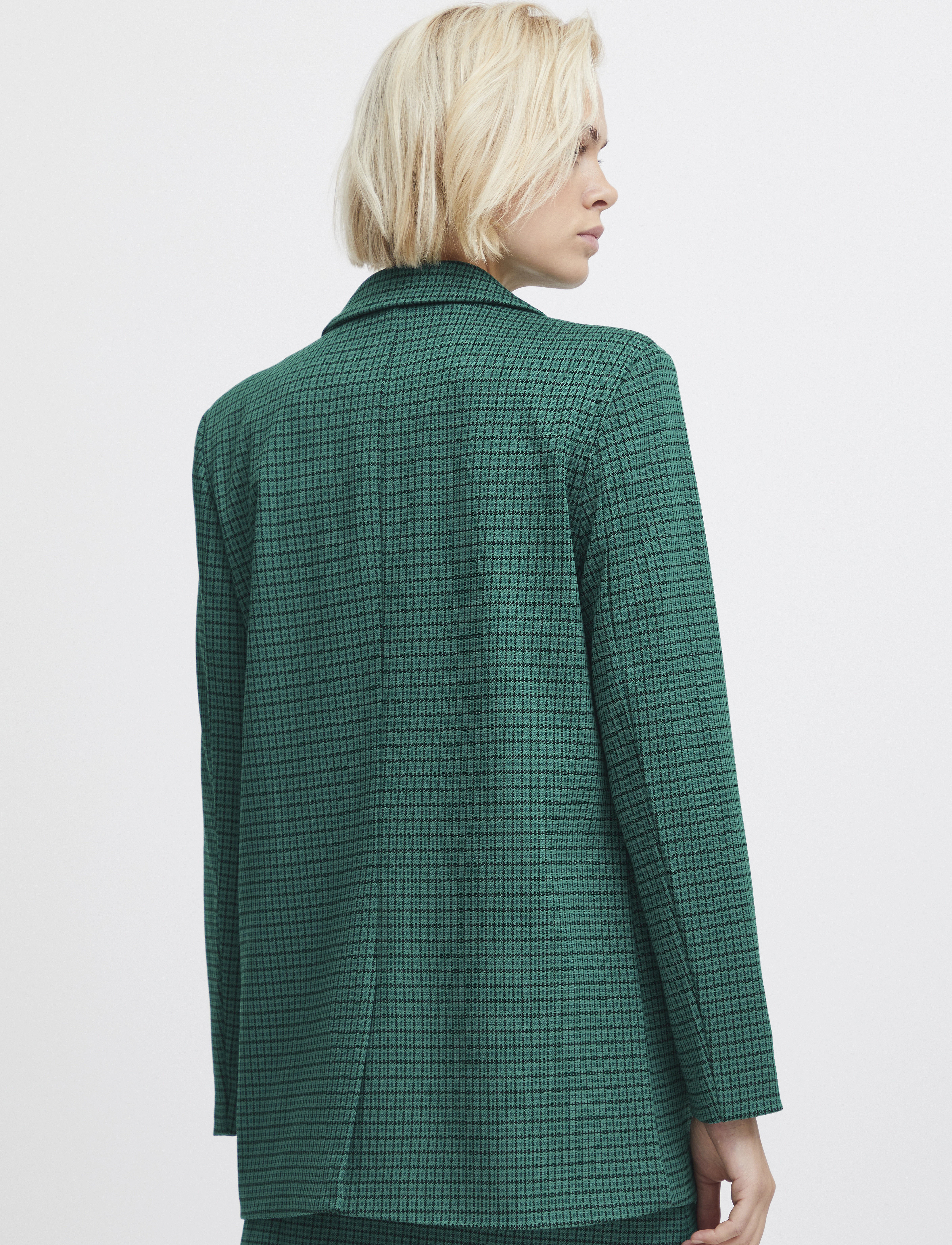 ICHI - IHKATE CAMELEON OVERSIZE BL - festtøj til outletpriser - cadmium green - 4