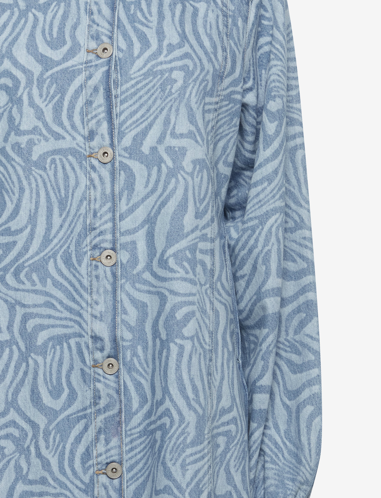 ICHI - IHBIANE DR - hemdkleider - blue laser print - 4