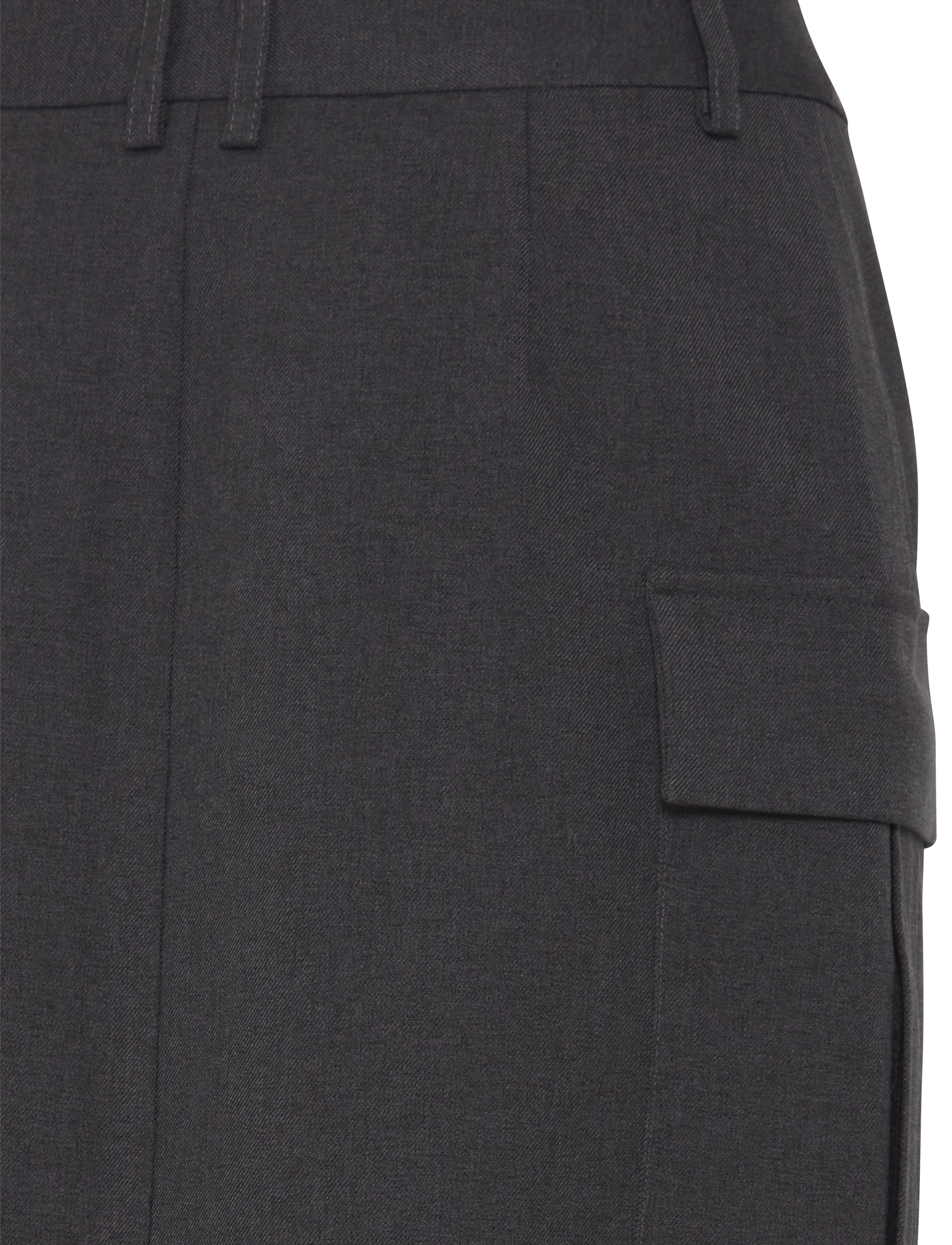 ICHI - IHZIMMIE SK - midiseelikud - dark grey melange - 4