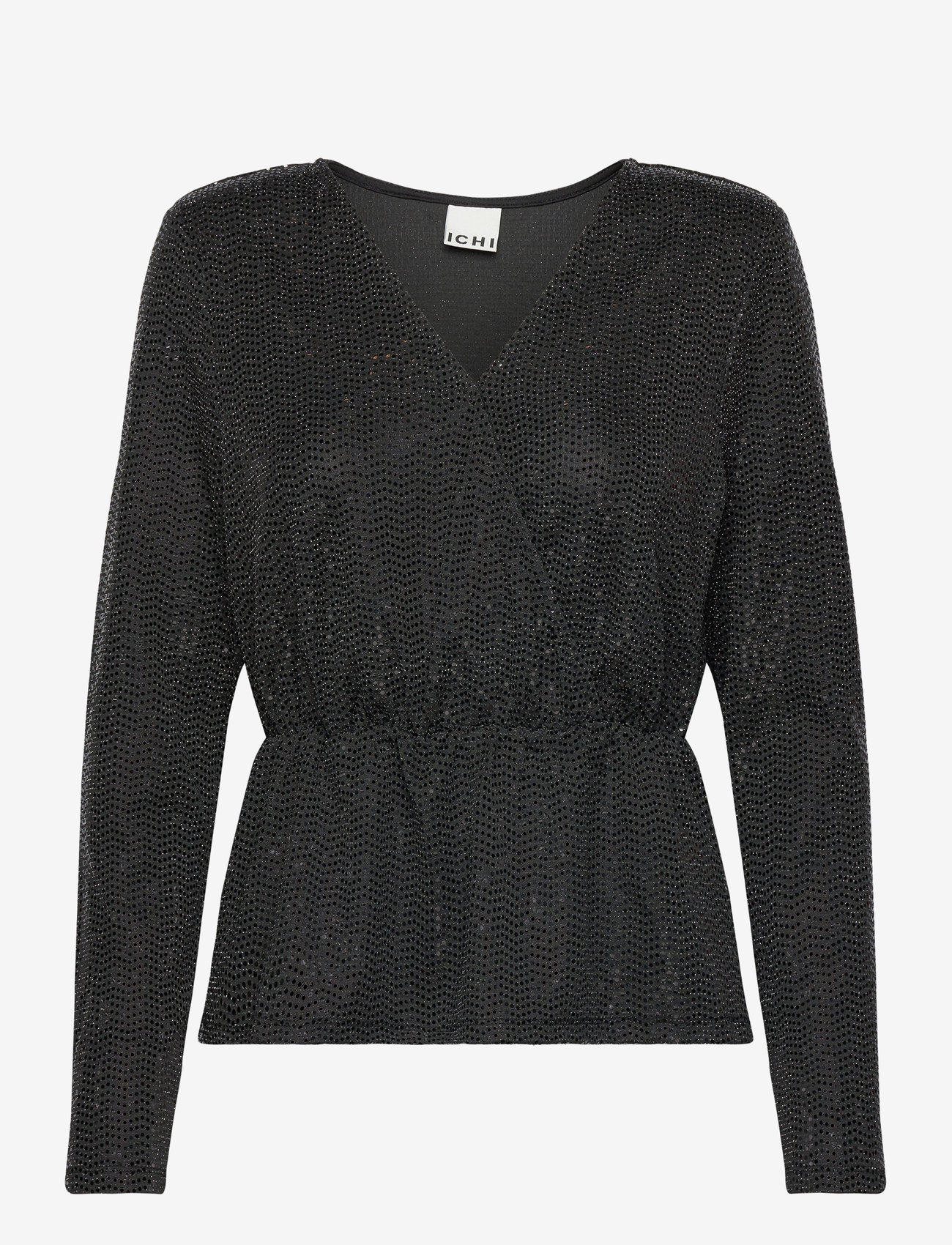 ICHI - IHLOANE LS - pikkade varrukatega pluusid - black - 0