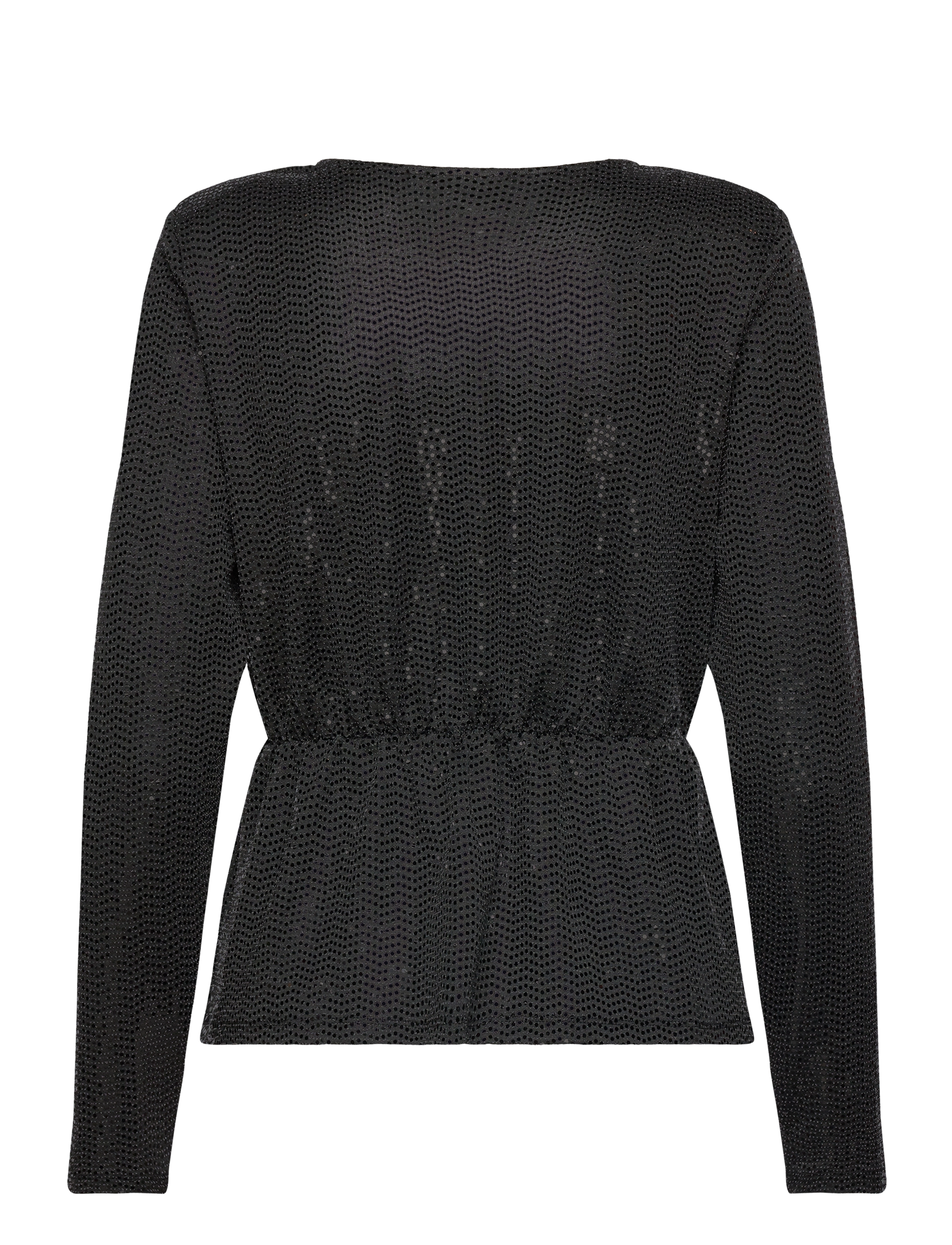 ICHI - IHLOANE LS - långärmade blusar - black - 2