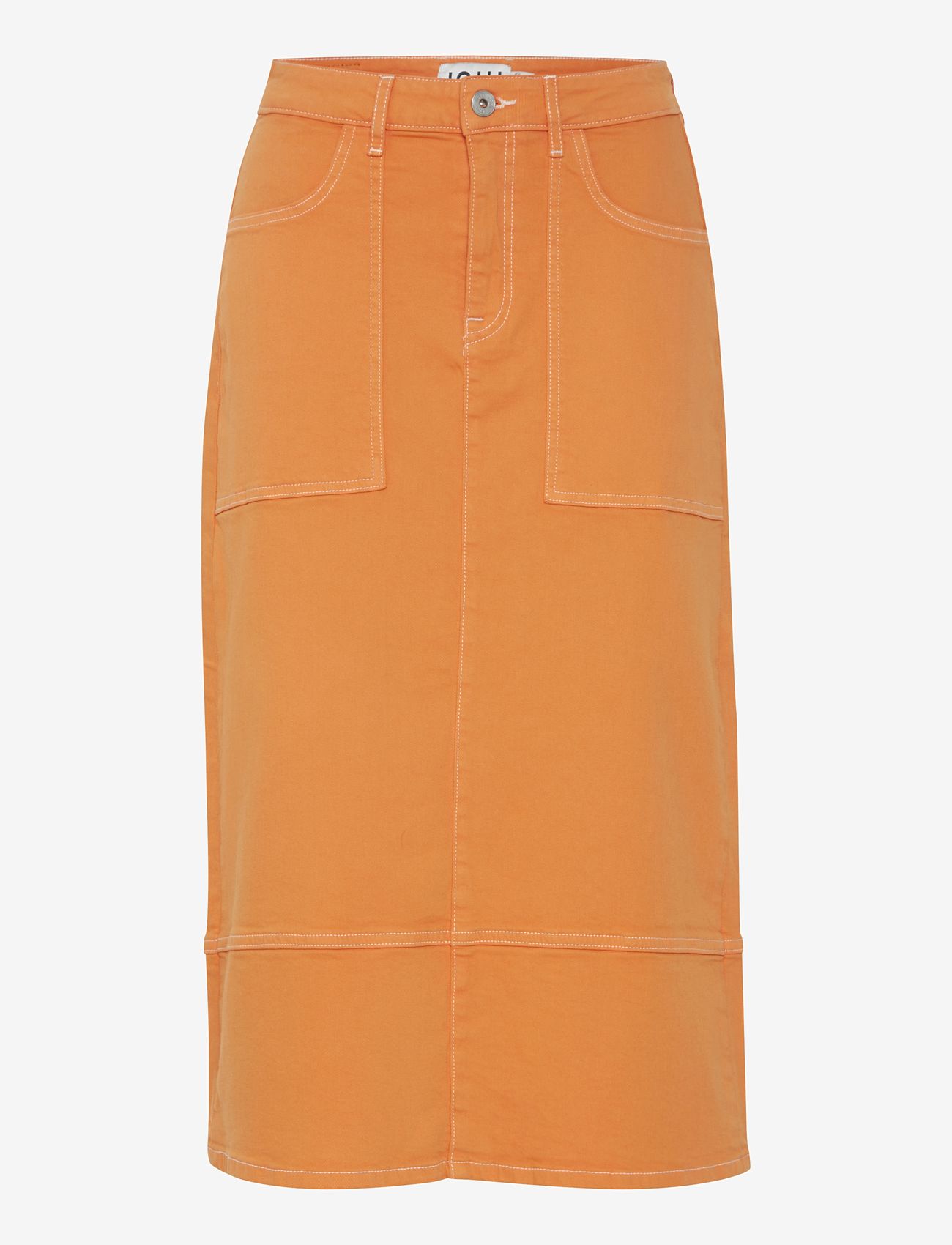 ICHI - IHCENNY SK2 - midi nederdele - persimmon orange - 0