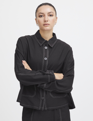 ICHI - IHRAMLA SH - overhemden met lange mouwen - black - 3