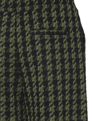 ICHI - IHKATE HOUNDSTOOTH WIDE PA - laveste priser - parrot green houndstooth - 5