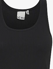 ICHI - IHPALMER RIB BOX TO - sleeveless tops - black - 4