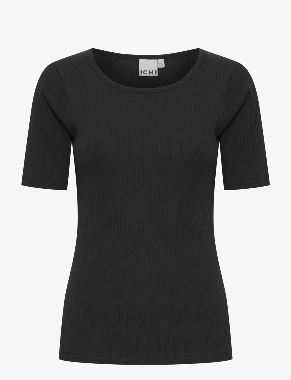 ICHI - IHPALMER RIB SS - t-särgid - black - 1