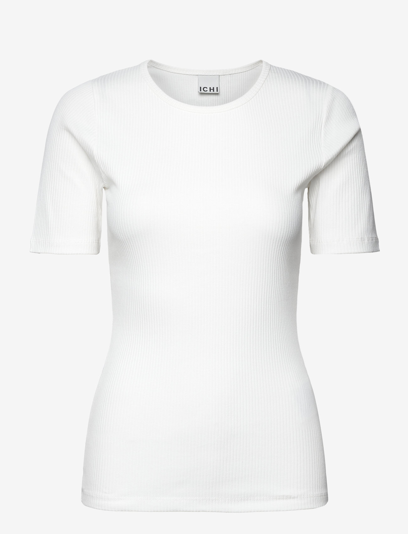 ICHI - IHPALMER RIB SS - efterårstøj - cloud dancer - 0