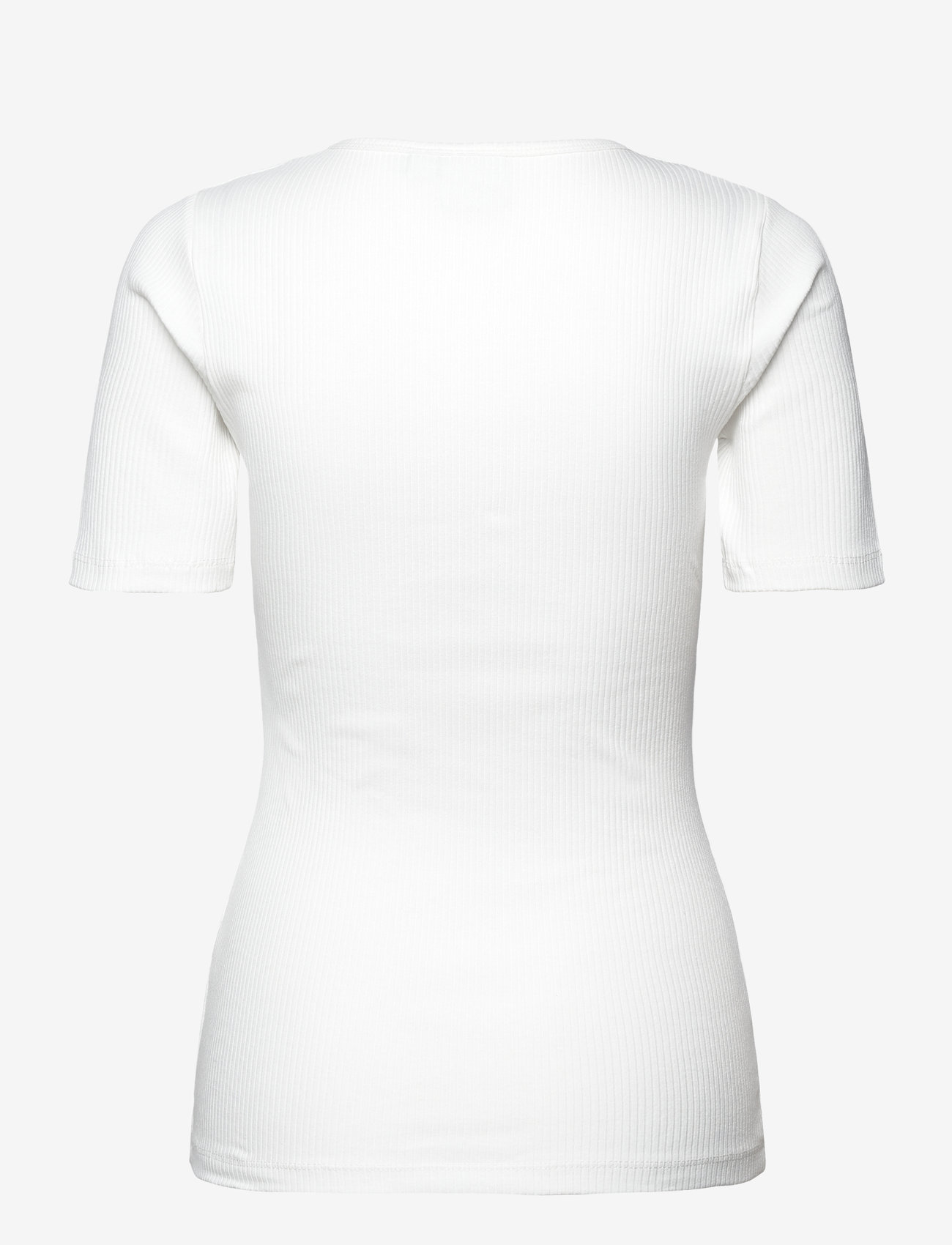 ICHI - IHPALMER RIB SS - efterårstøj - cloud dancer - 1