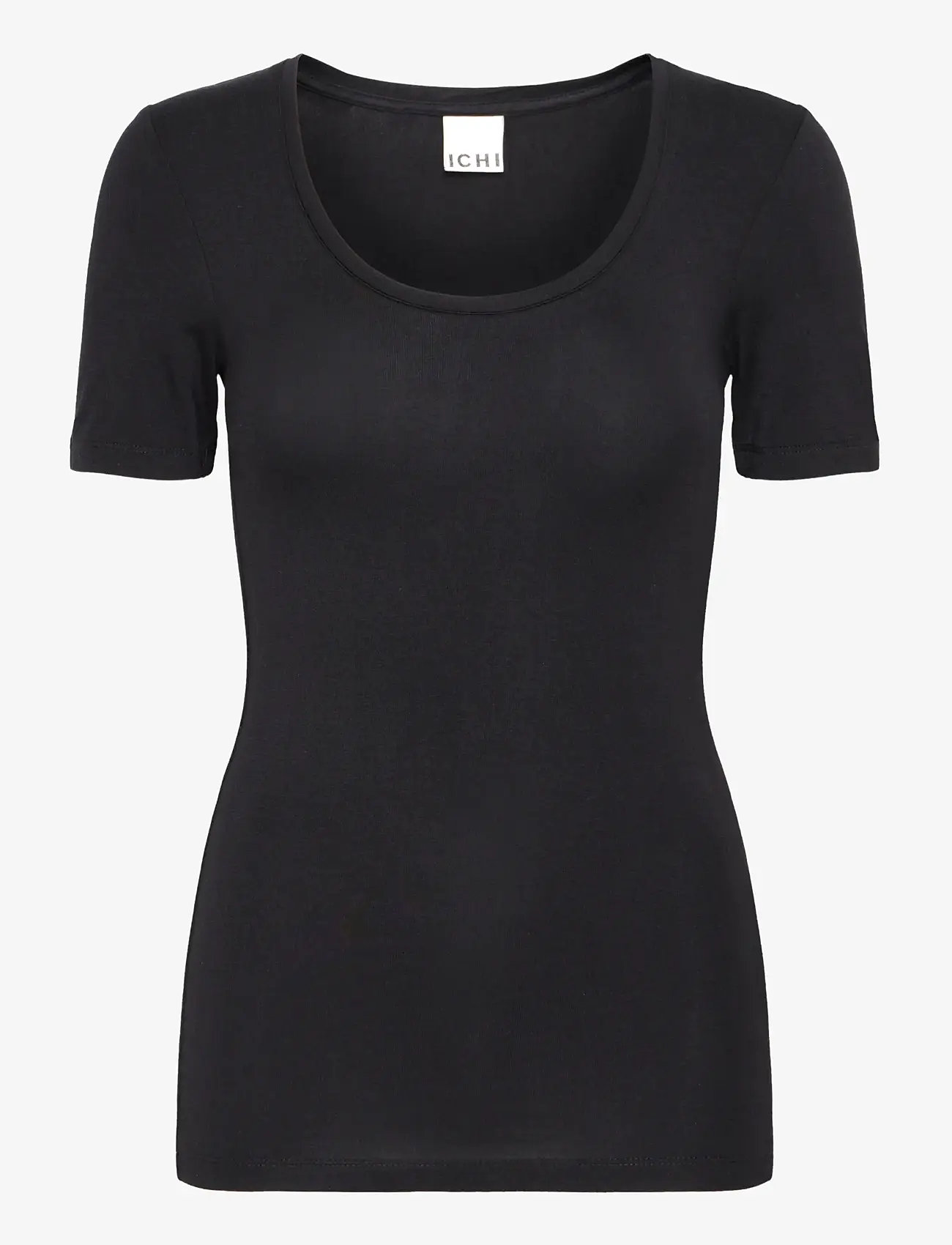 ICHI - IHZOLA PLAIN SS - höstkläder - black - 0