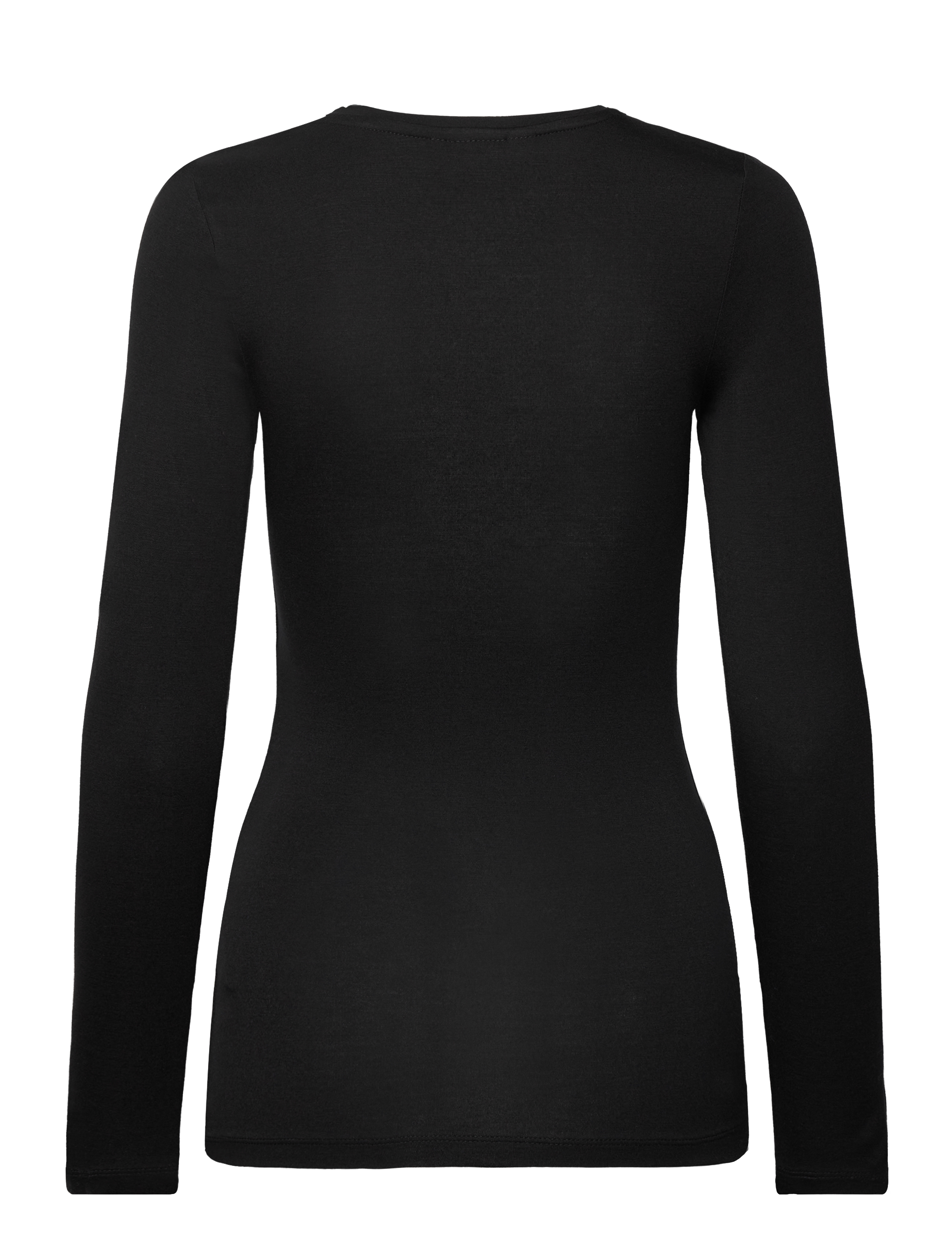 ICHI - IHZOLA PLAIN LS - long-sleeved tops - black - 2