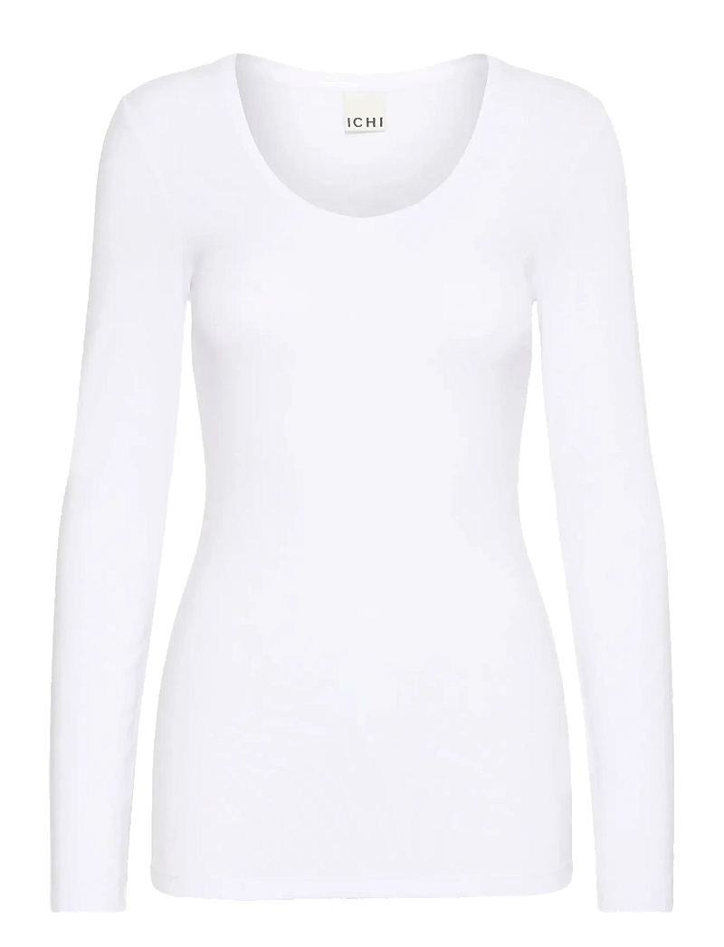 ICHI - IHZOLA PLAIN LS - pikkade varrukatega alussärgid - white - 1