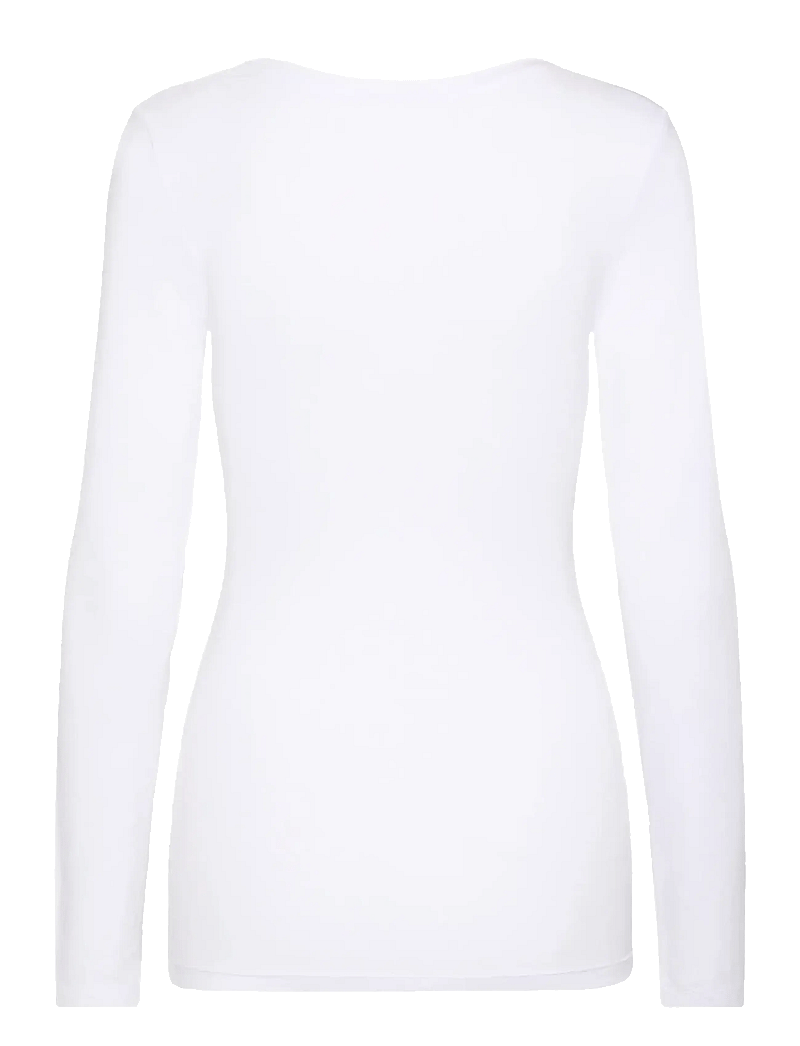 ICHI - IHZOLA PLAIN LS - pikkade varrukatega alussärgid - white - 2