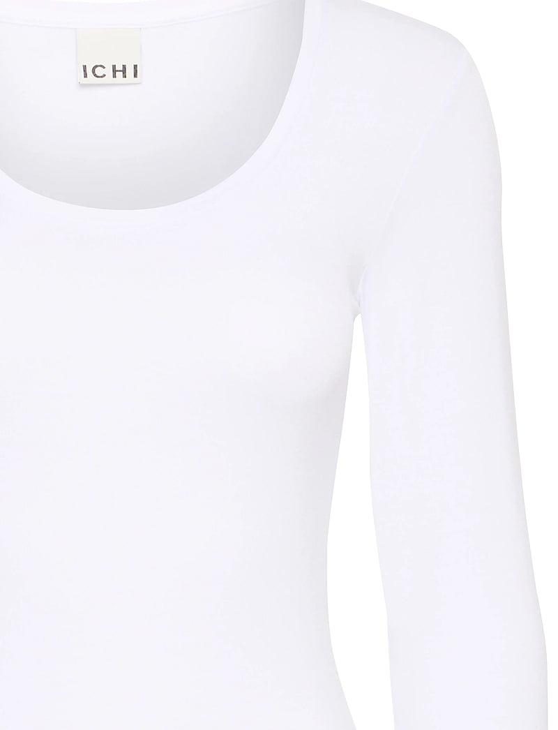 ICHI - IHZOLA PLAIN LS - pikkade varrukatega alussärgid - white - 5