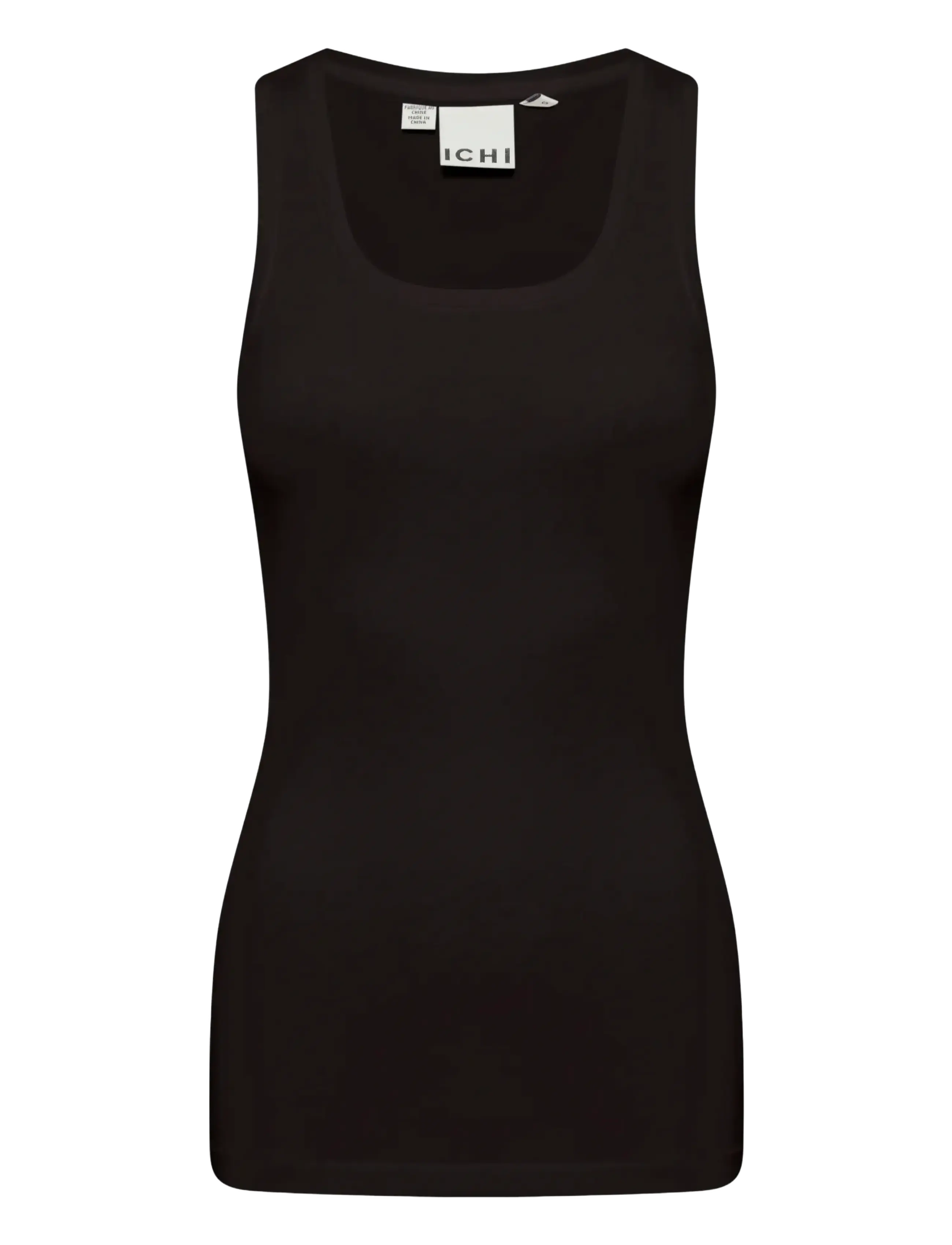 ICHI IHZOLA PLAIN TO - Clothing - BLACK / black