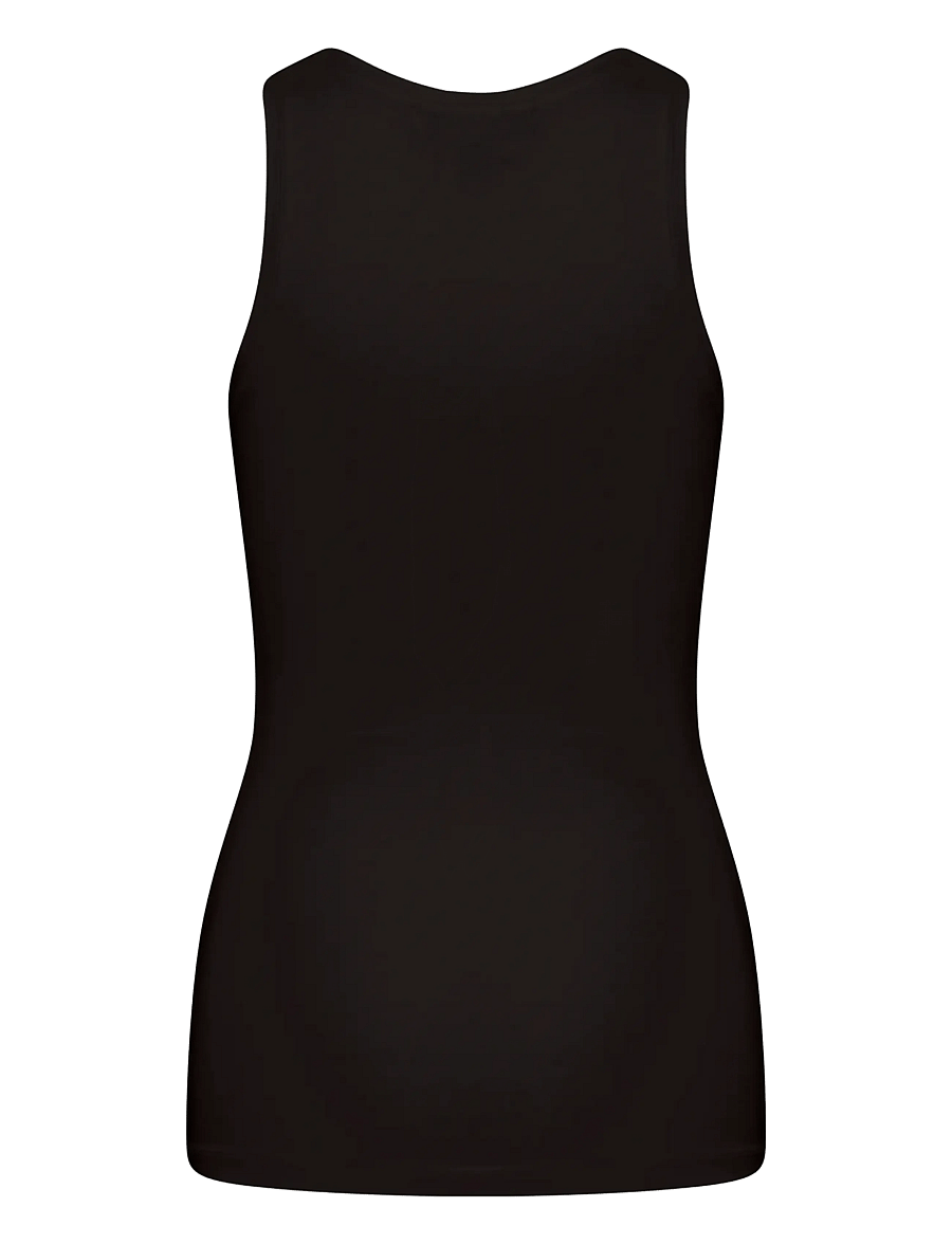 ICHI - IHZOLA PLAIN TO CORE - Ärmellose tops - black - 2